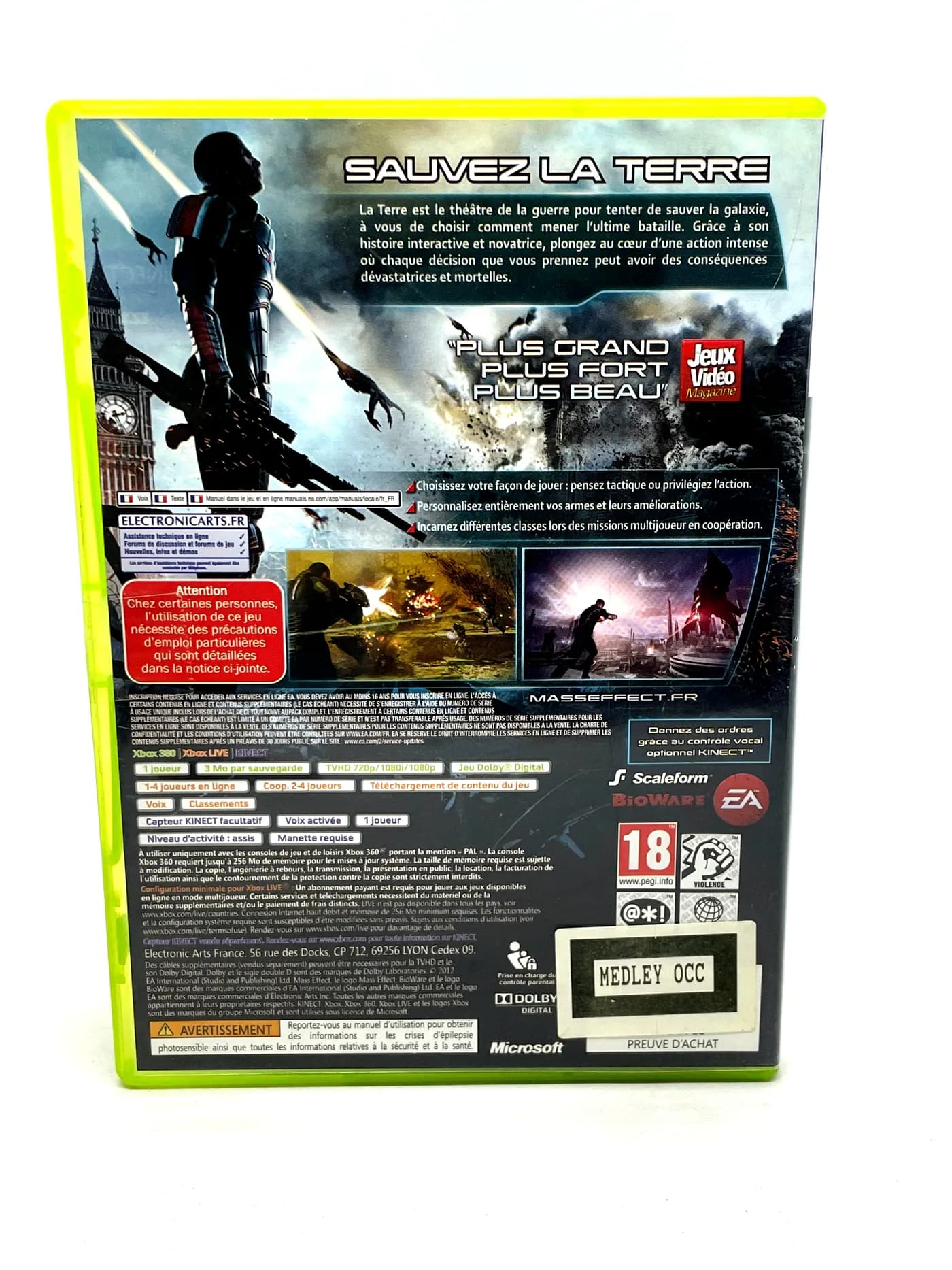 Mass Effect 3 Xbox 360