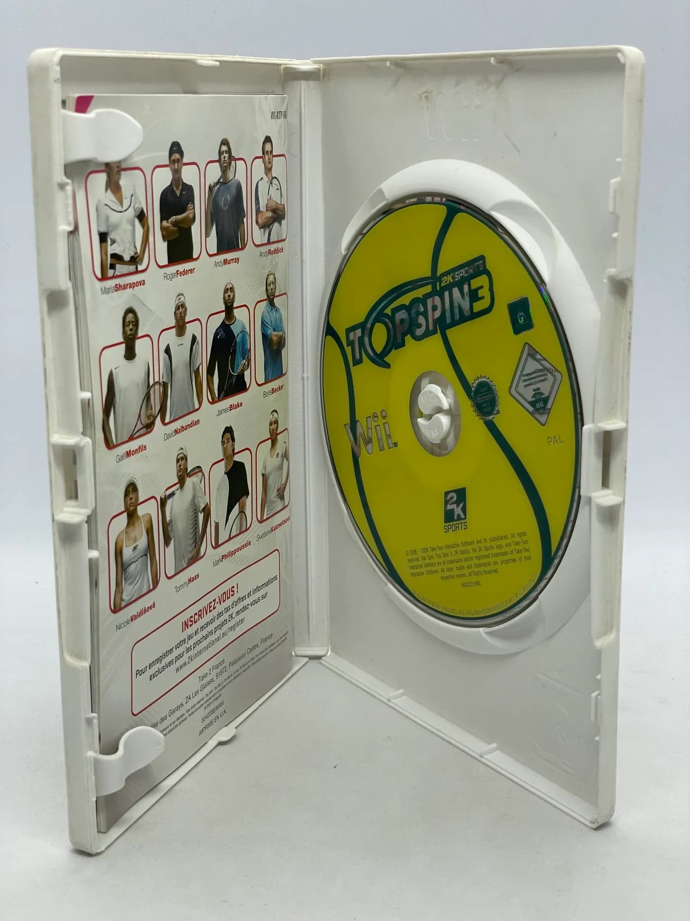 TopSpin 3 Nintendo Wii