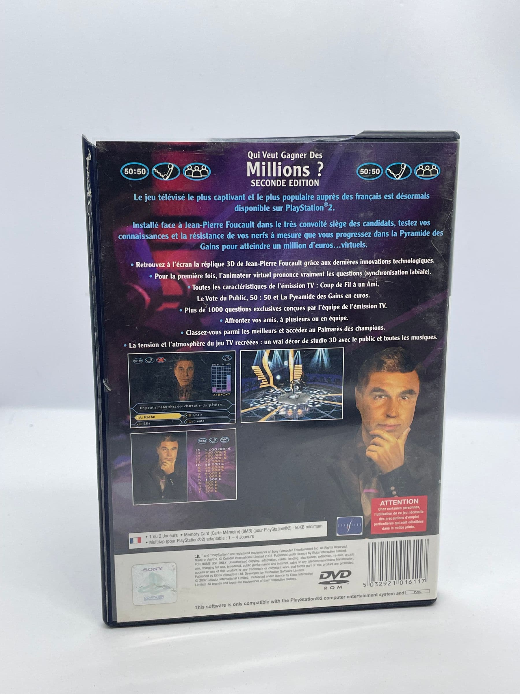 Qui Veut Gagner des Millions: Seconde Edition PS2 (FR)