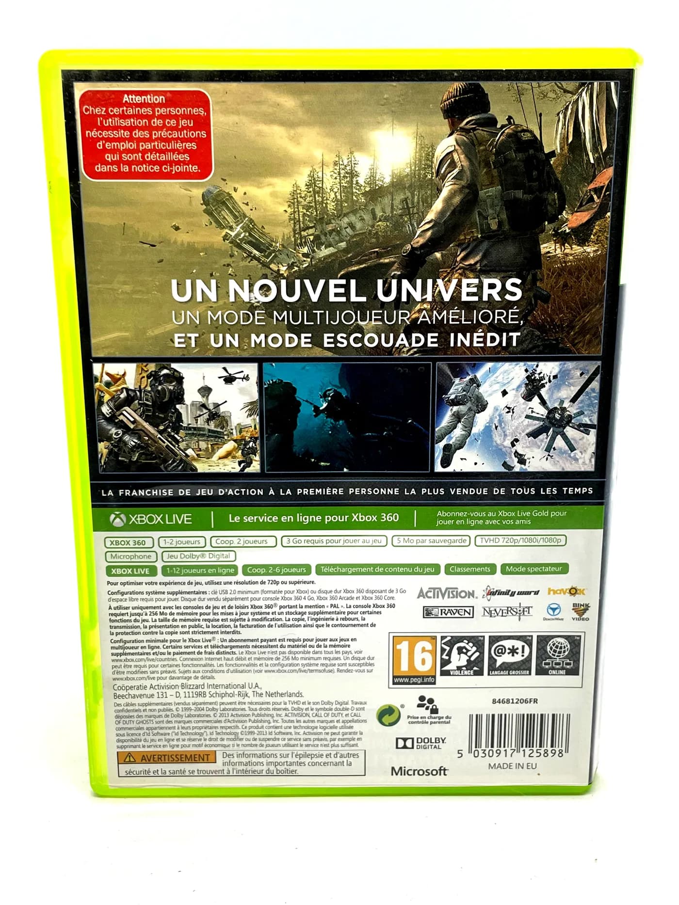 Call of Duty Ghosts Xbox 360
