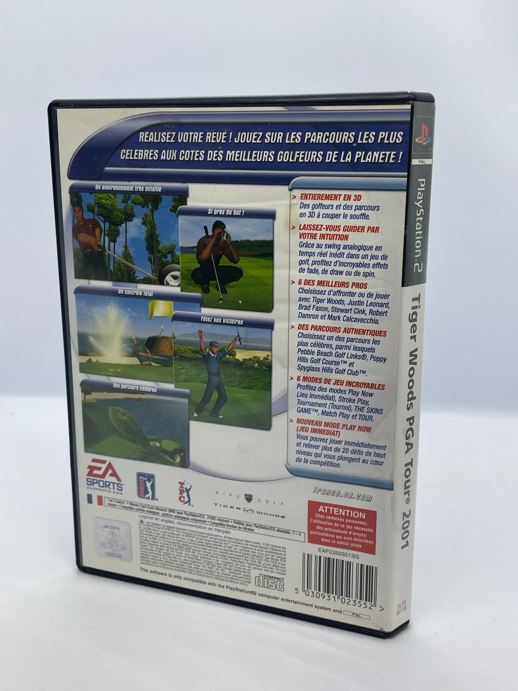 Tiger Woods PGA Tour 2001 PS2