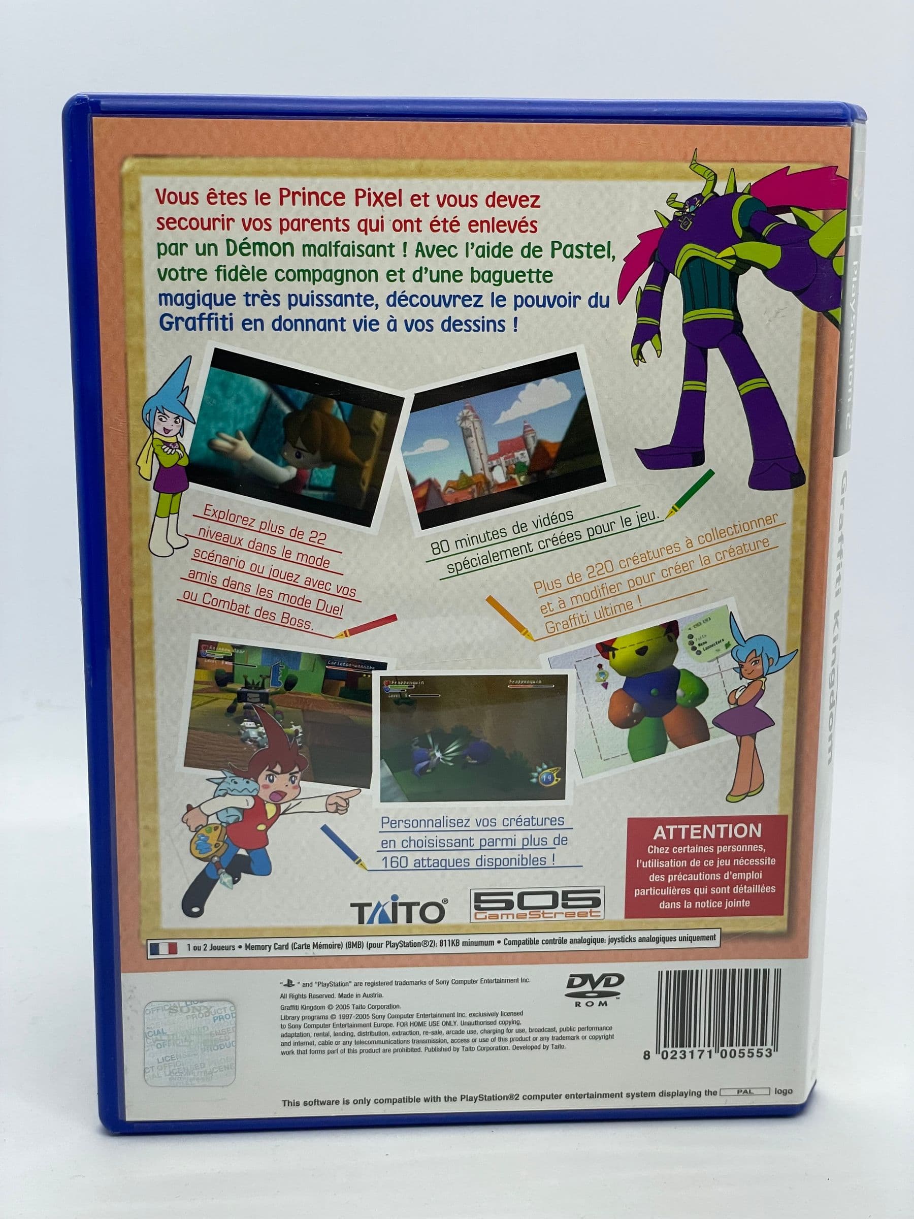 Graffiti Kingdom PS2
