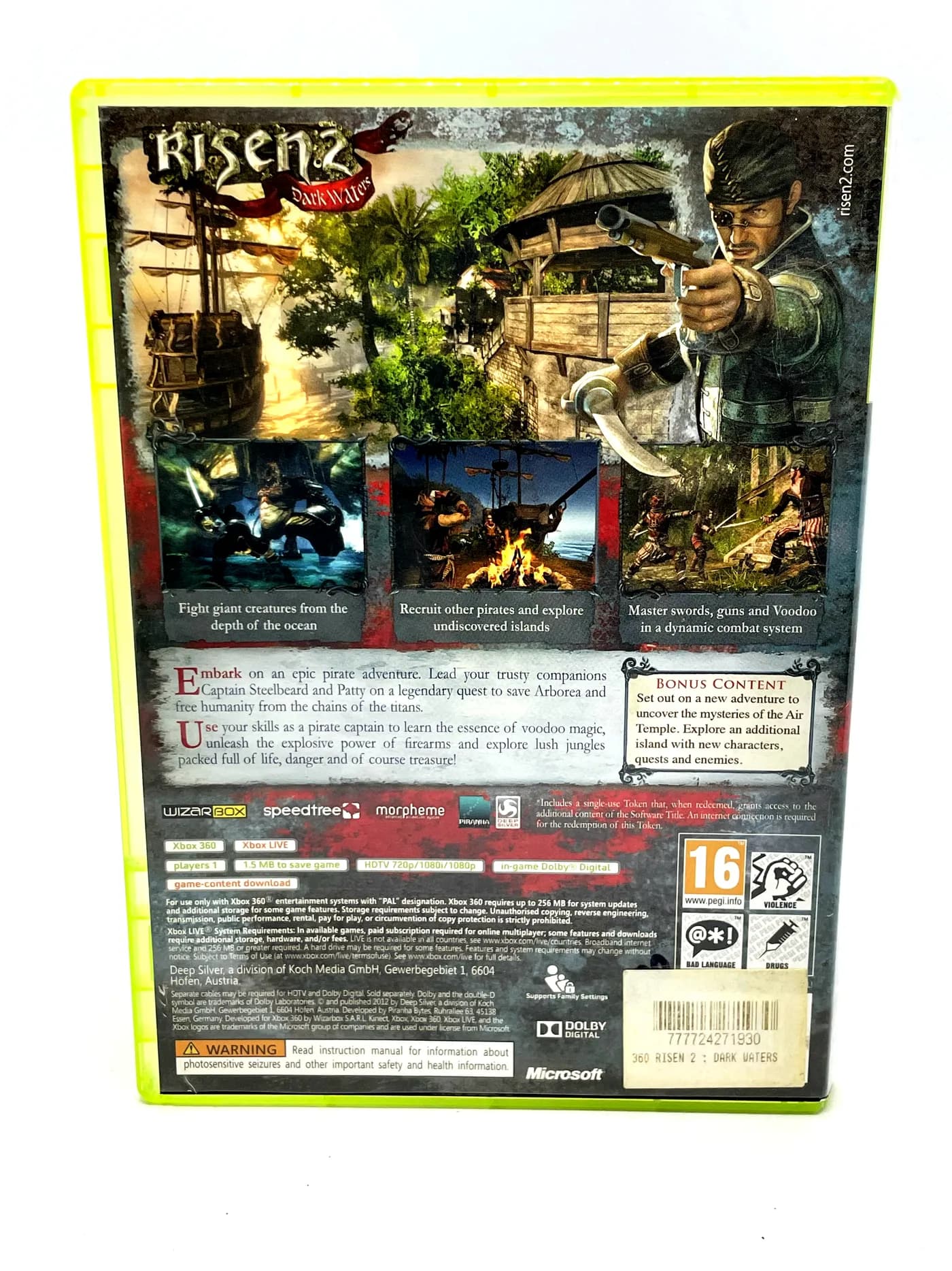 Risen 2 Xbox 360