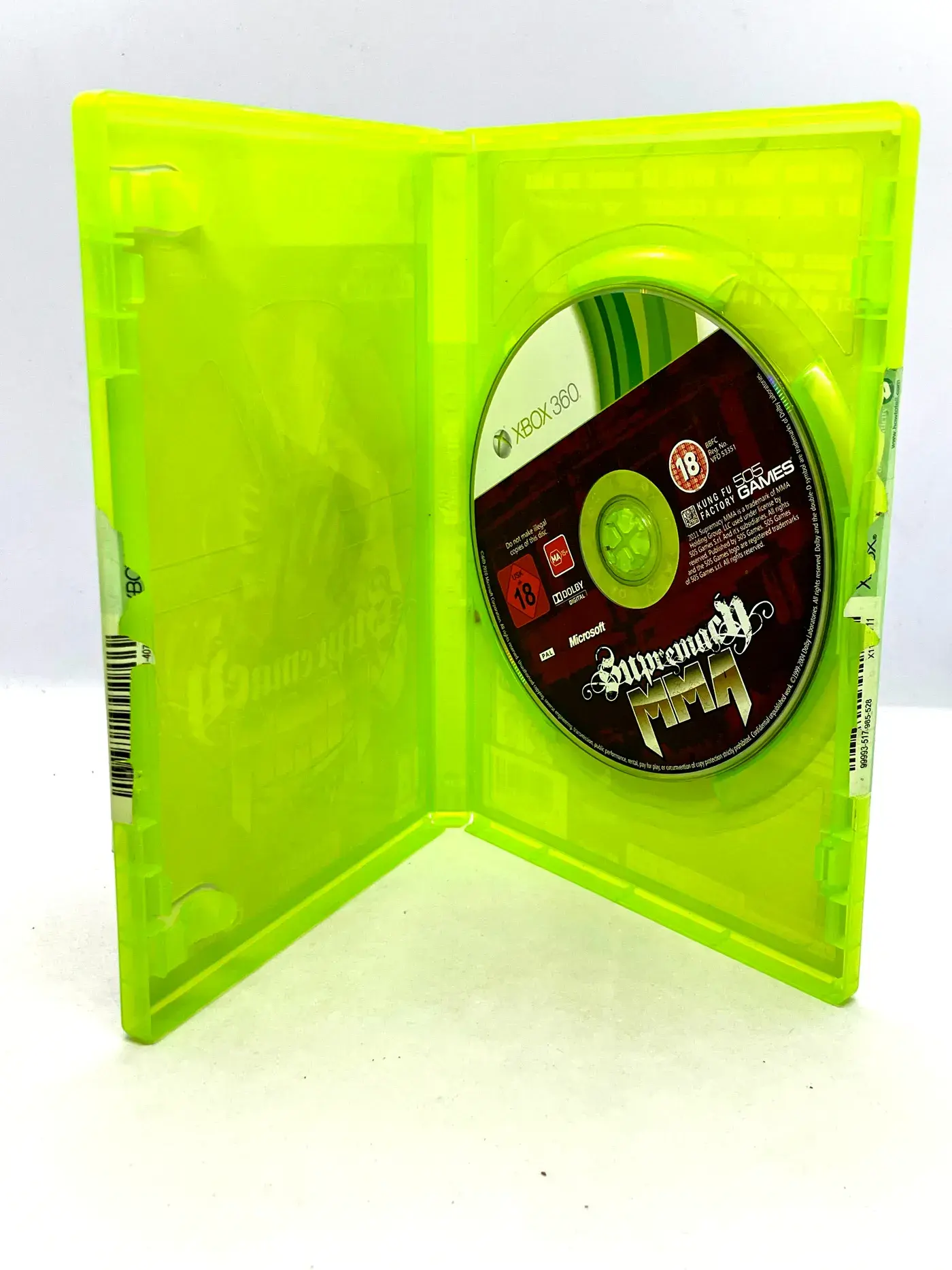 Supremacy MMA Xbox 360