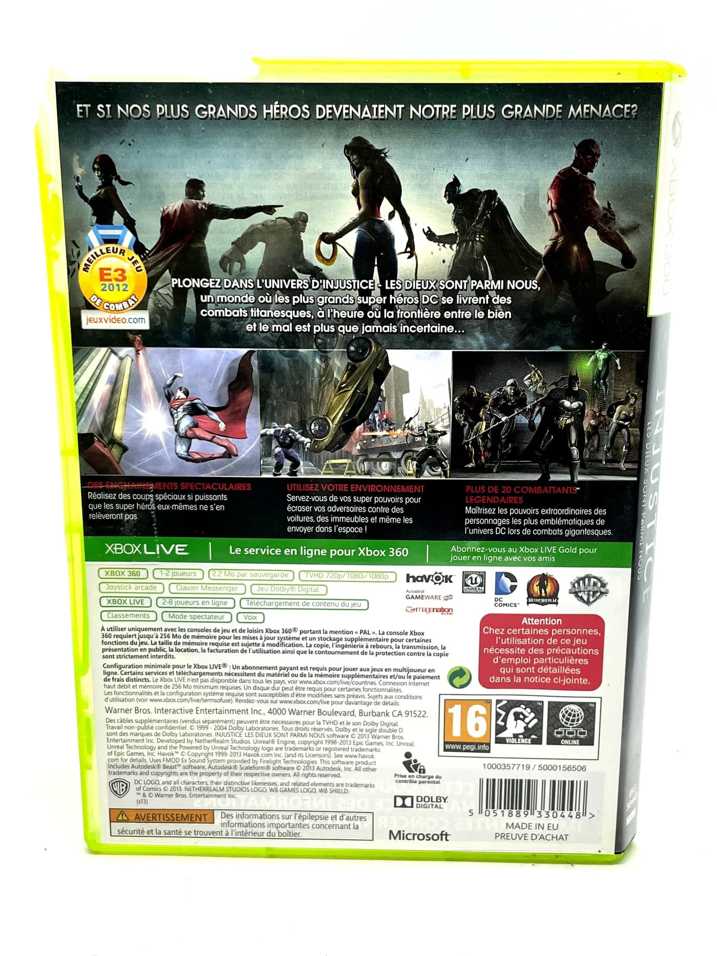 Injustice Xbox 360