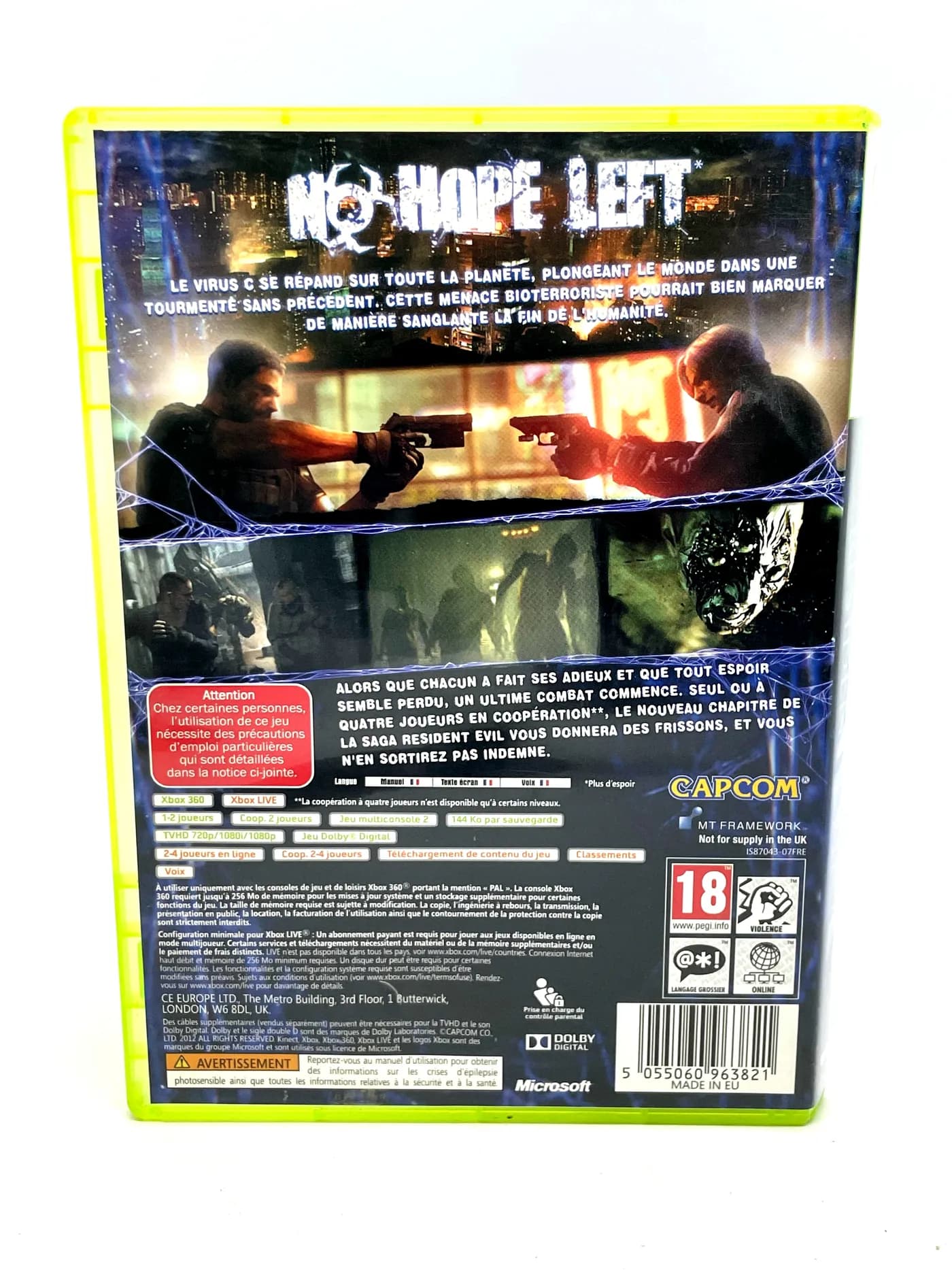 Resident Evil 6 Xbox 360