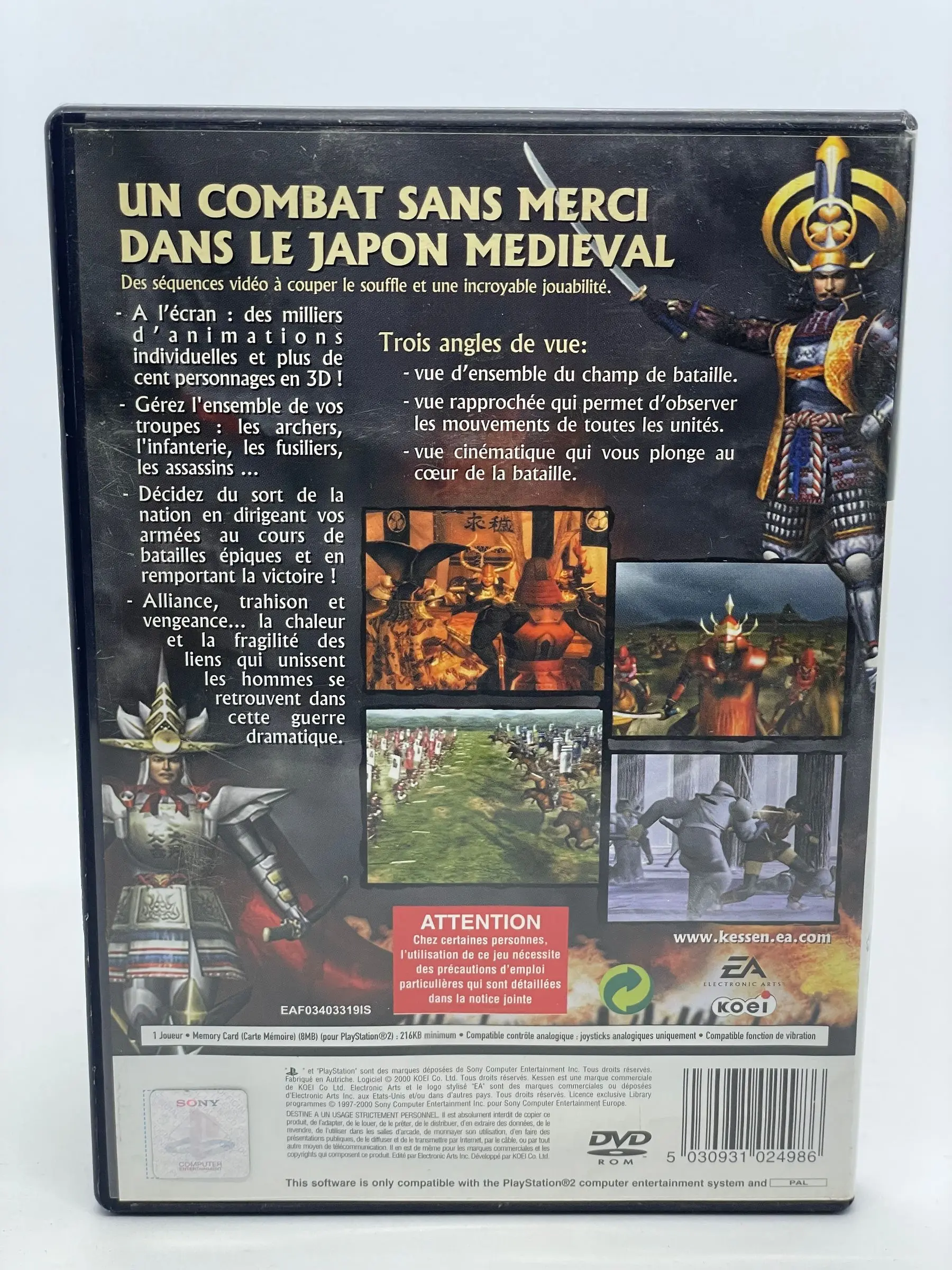 KESSEN PS2 (FR)