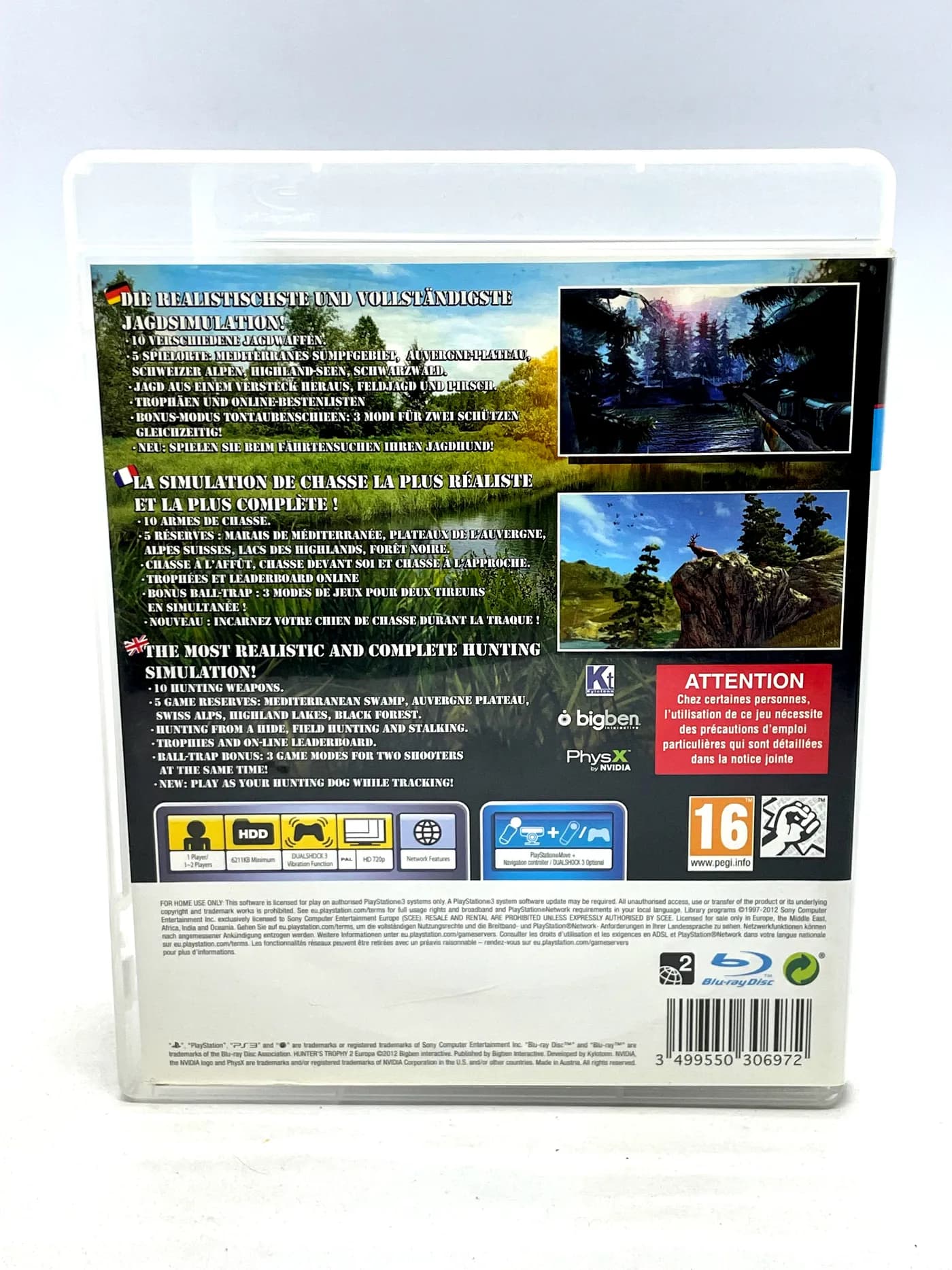 Hunter's Trophy 2 Europa PS3