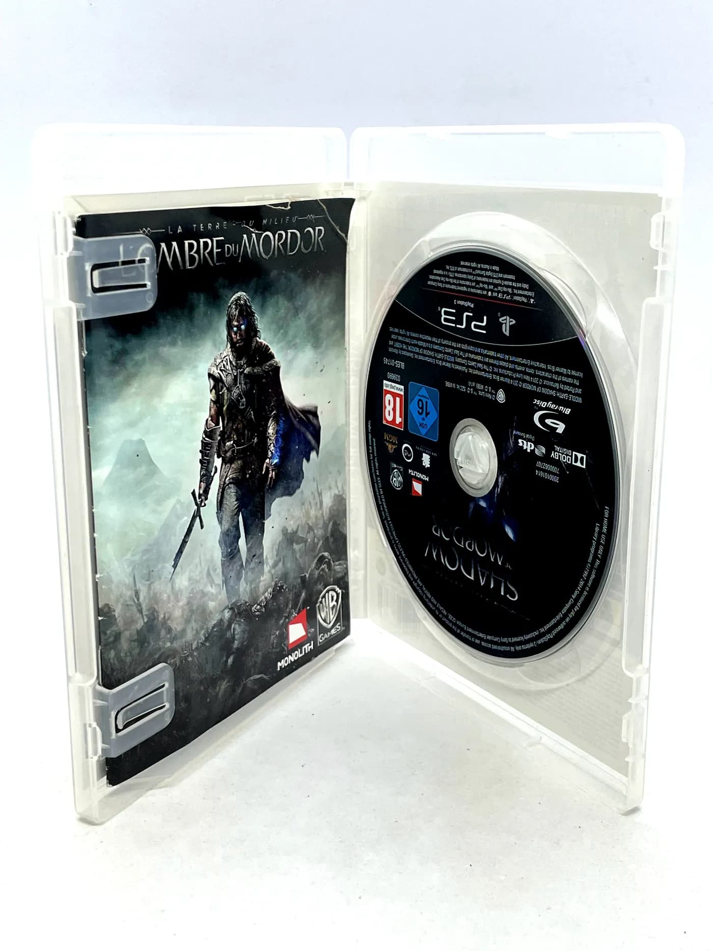 Middle-Earth Shadow of Mordor PS3