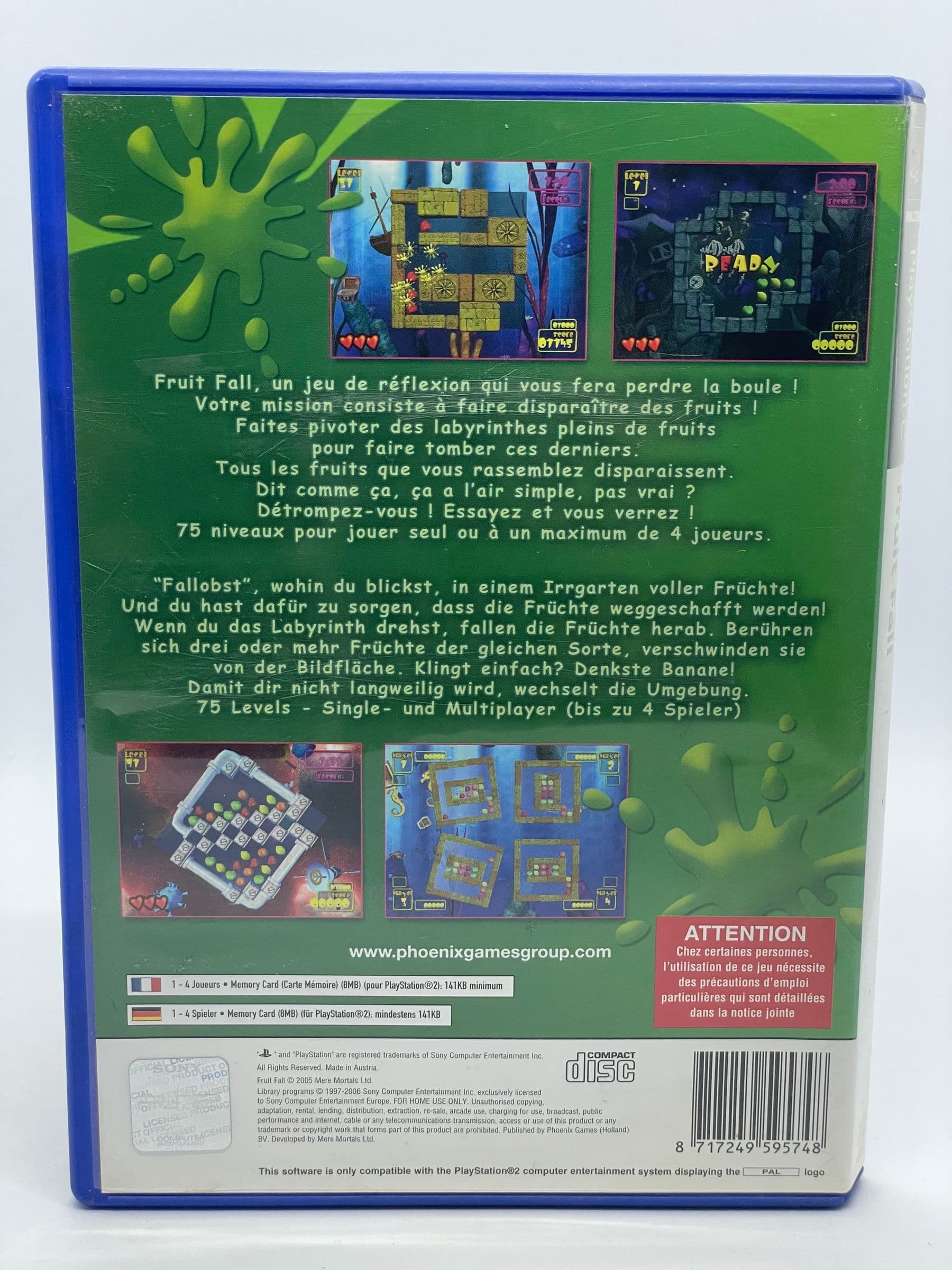 Fruit Fall PS2
