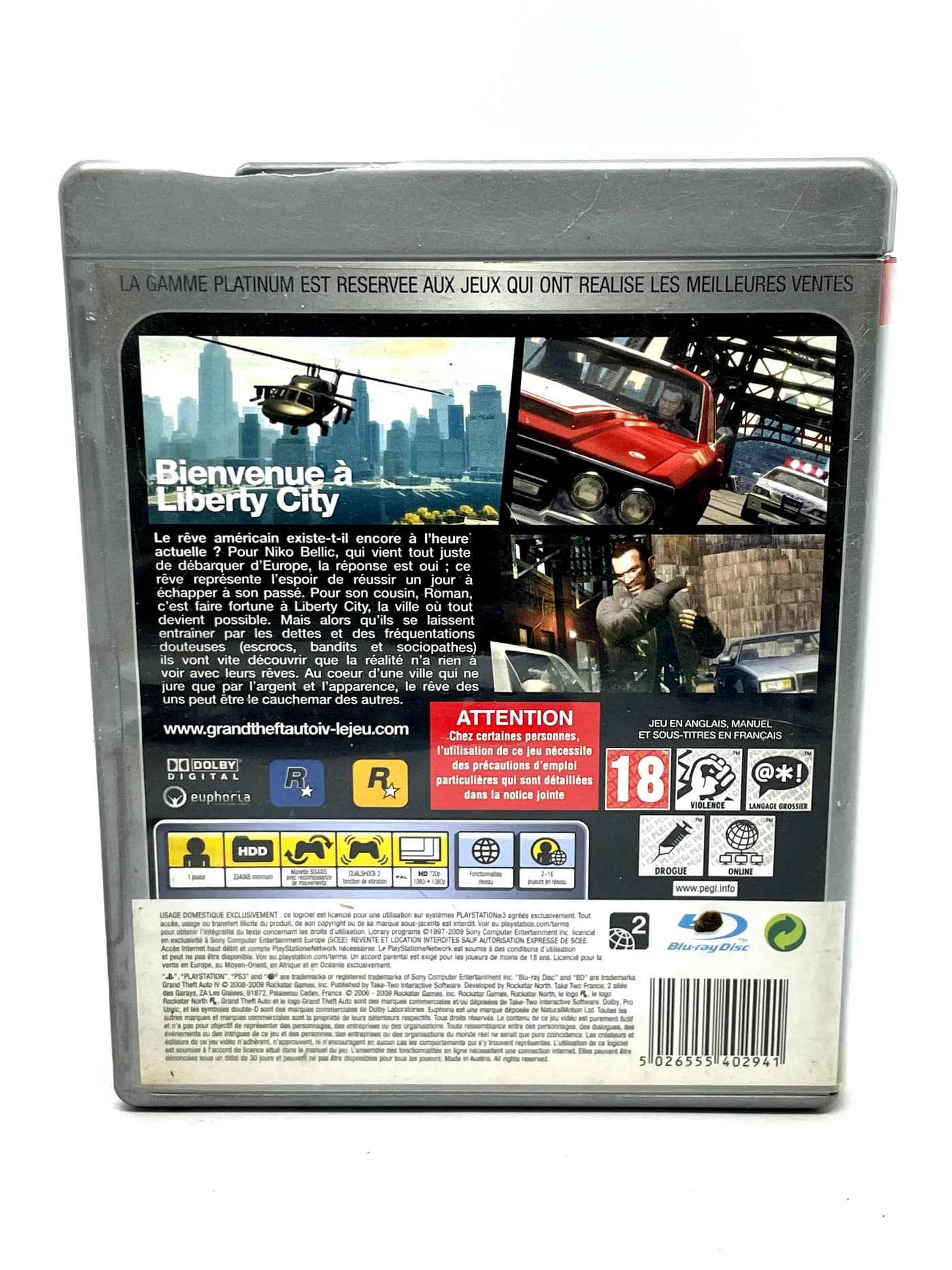 Grand Theft Auto IV PS3