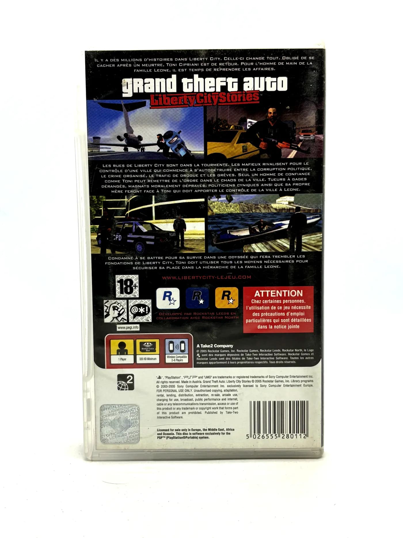 Grand Theft Auto Liberty City Stories PSP