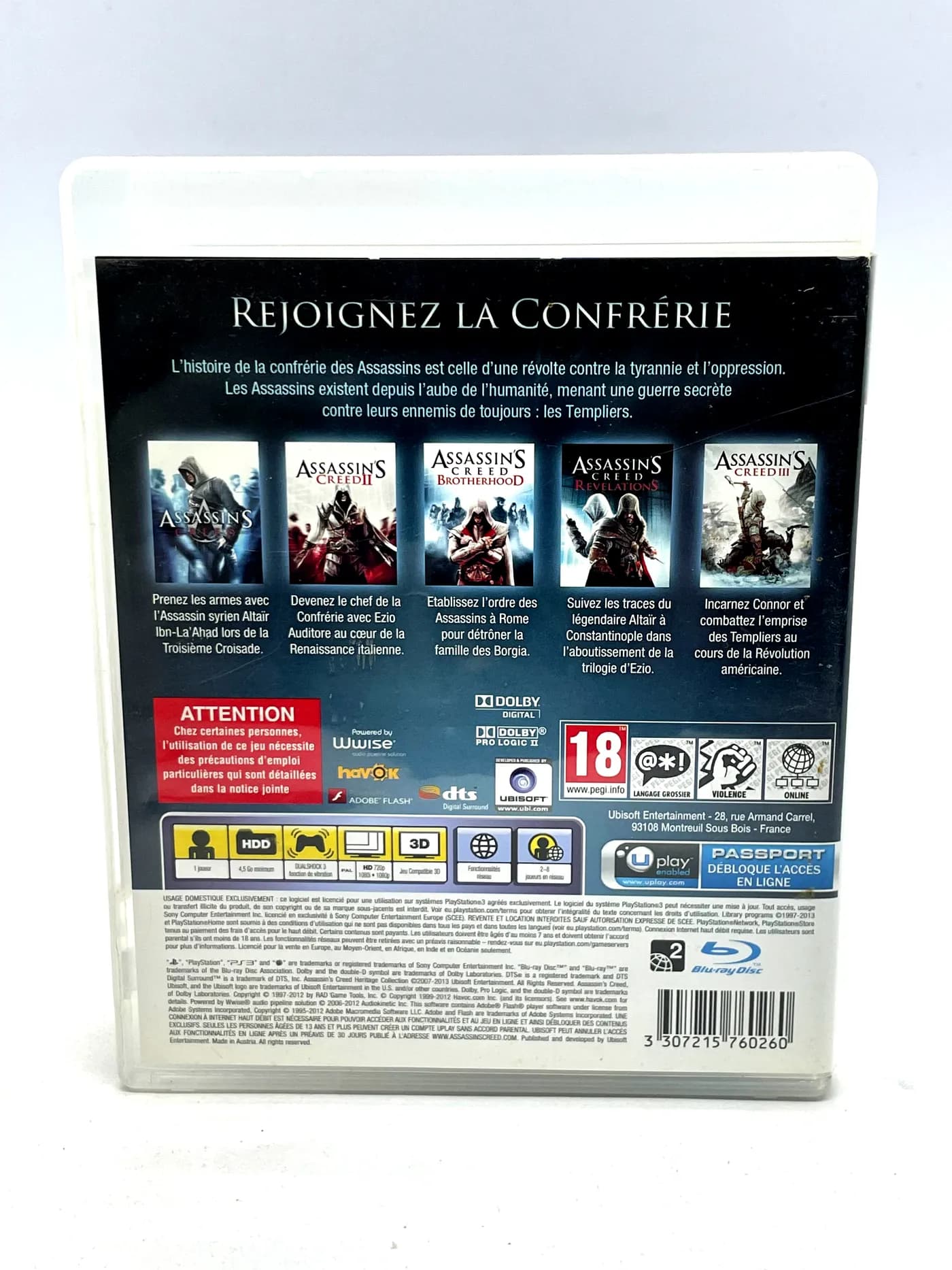 Assassin's Creed Heritage Collection PS3