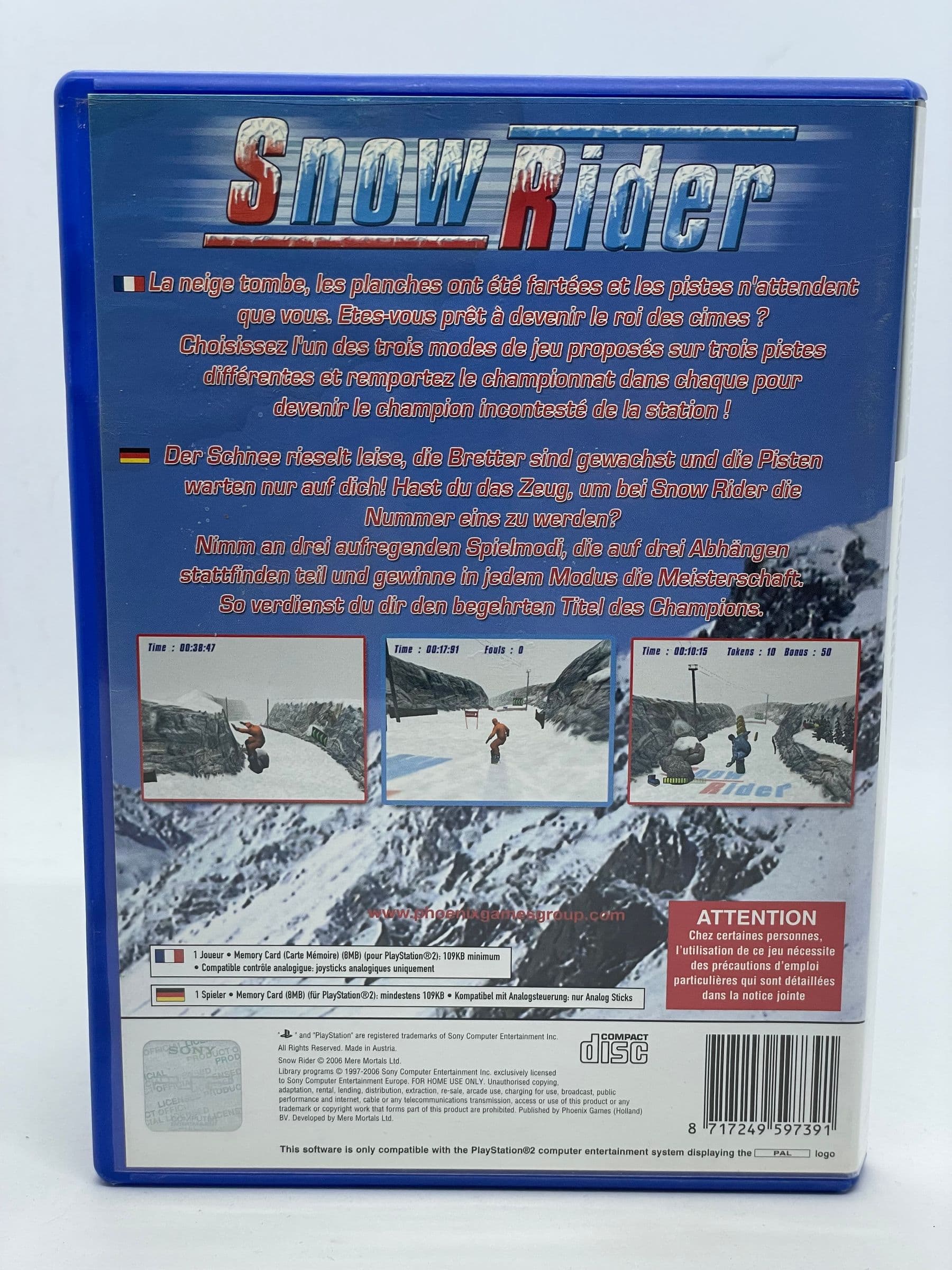 Snow Rider PS2