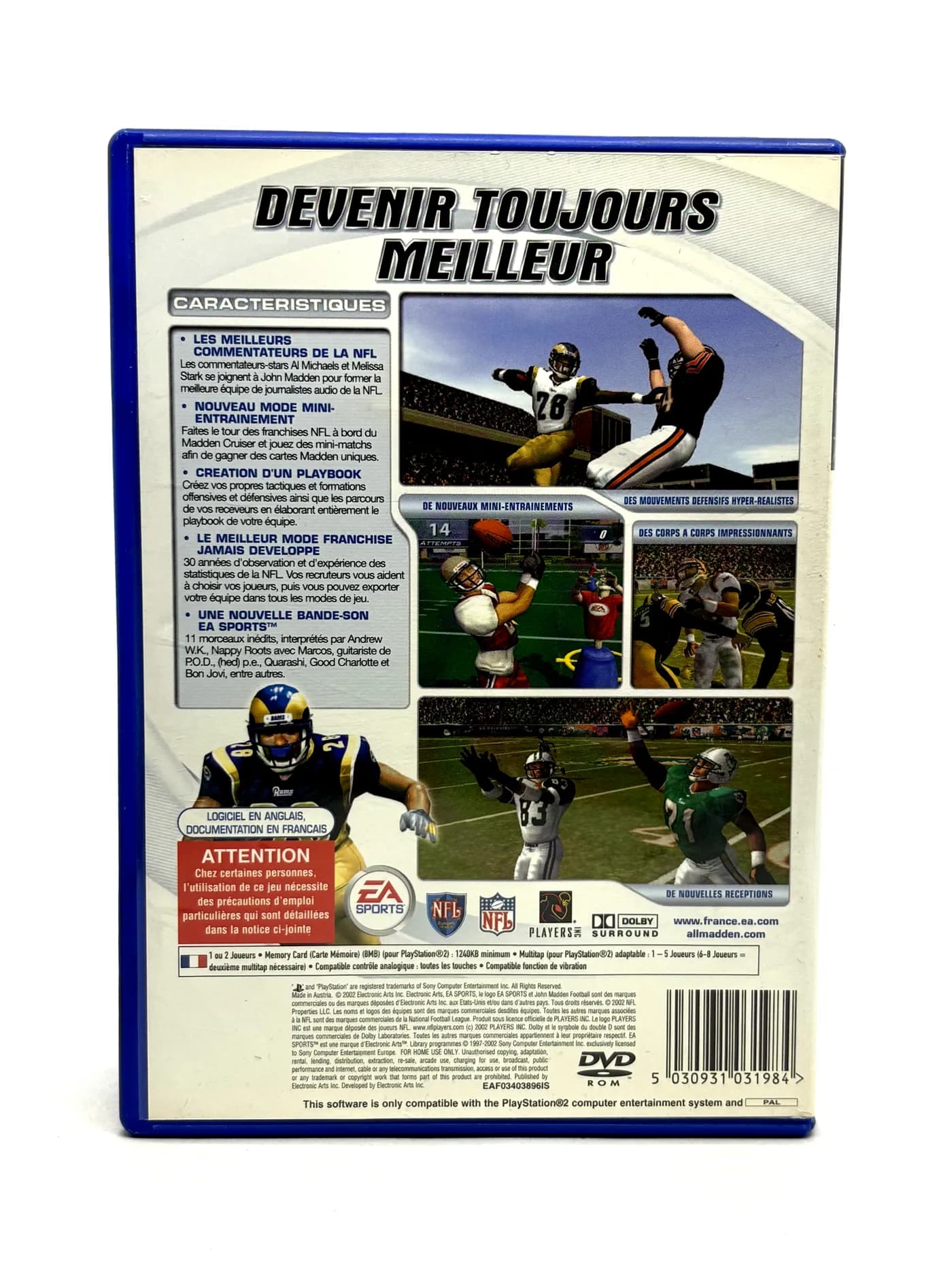 Madden NFL 2003 PS2