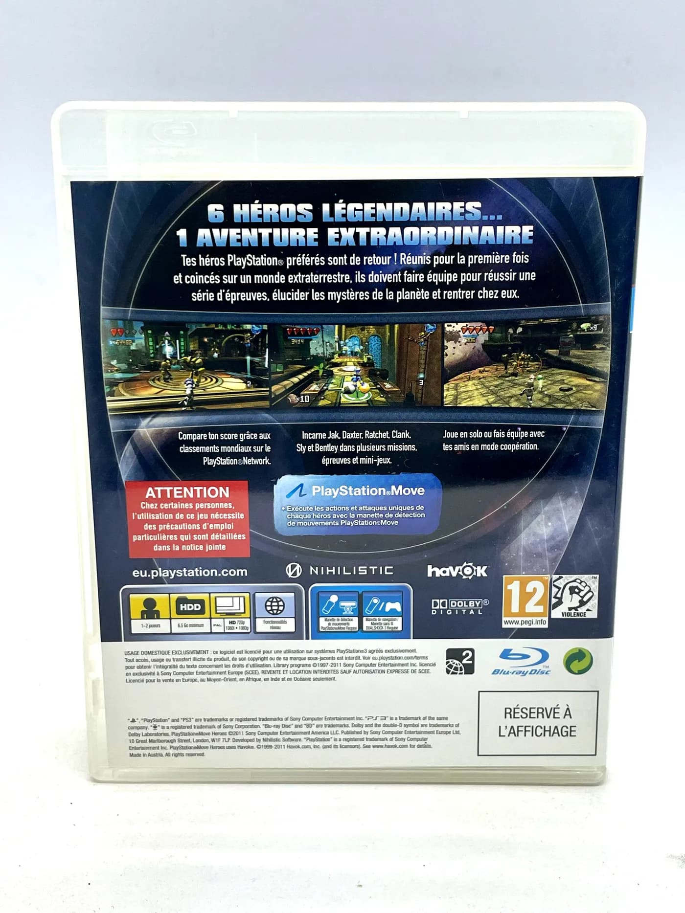 PlayStation Move Heroes PROMO PS3