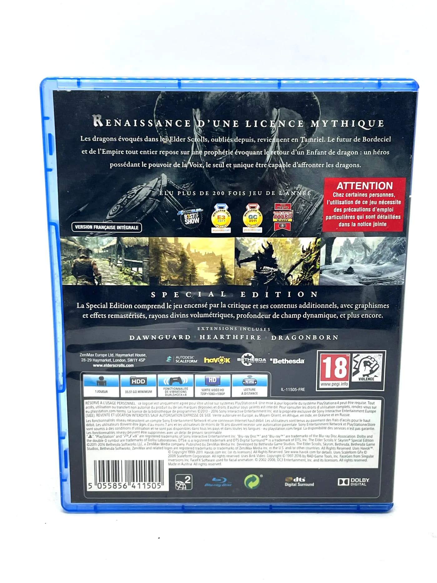 The Elder Scrolls V Skyrim Special Edition PS4