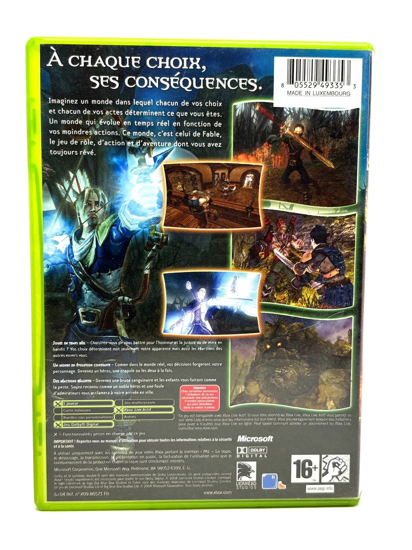 Fable Xbox