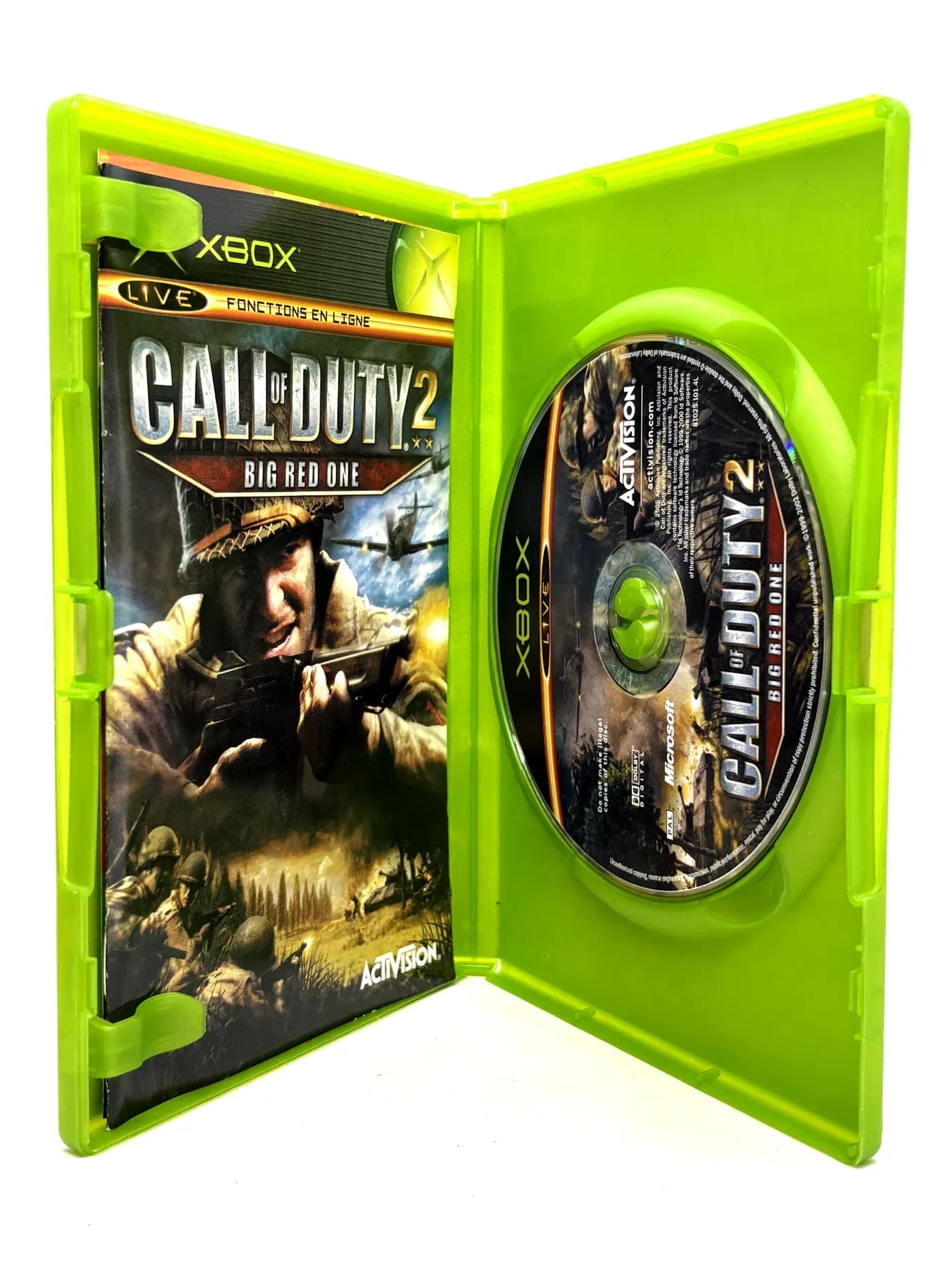Call of Duty 2 Big Red One Xbox