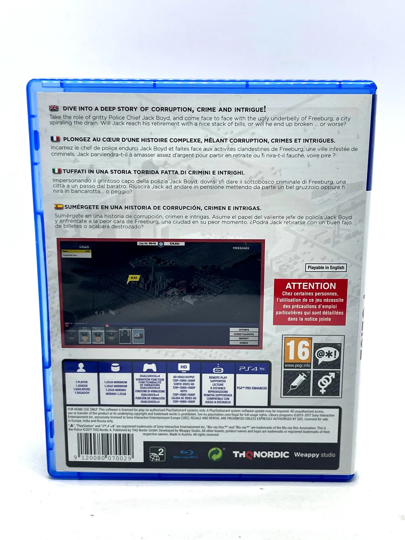 This Is The Police PS4