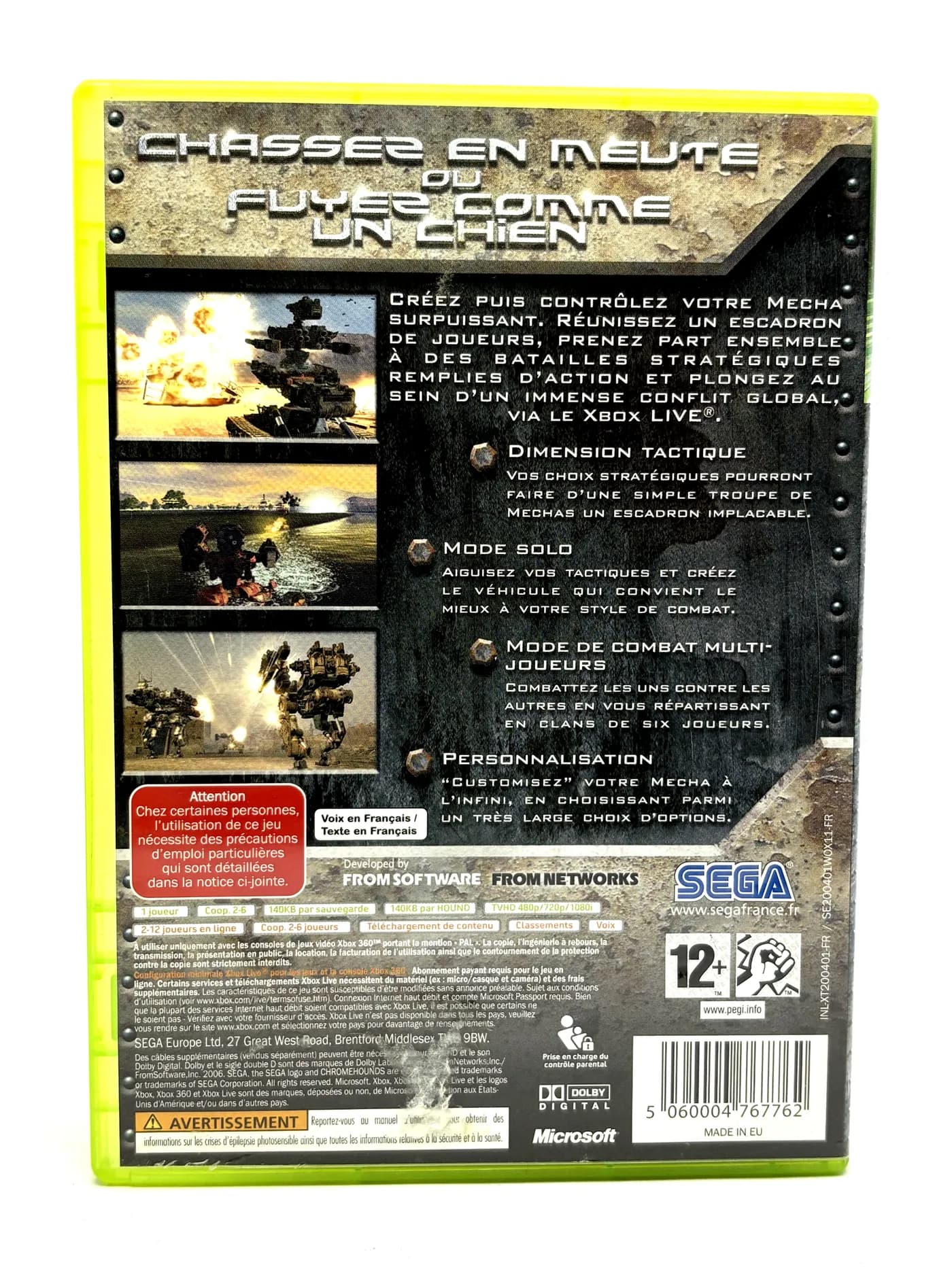 Chromehounds Xbox 360