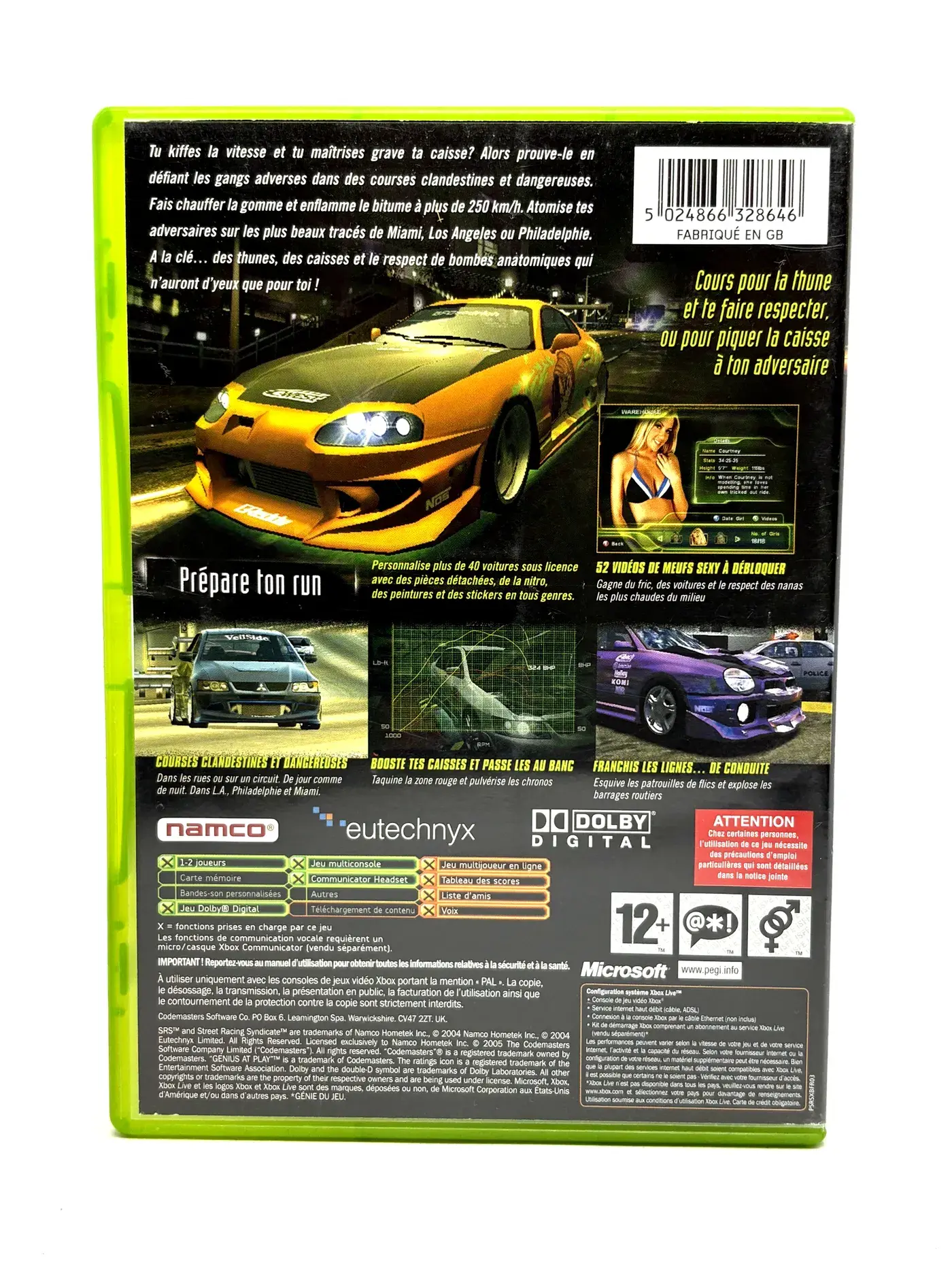 SRS Street Racing Syndicate Xbox