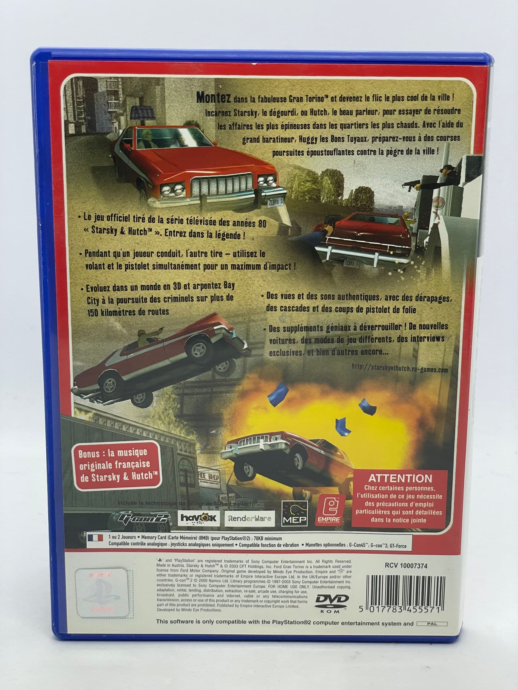 Starsky & Hutch PS2 (FR)