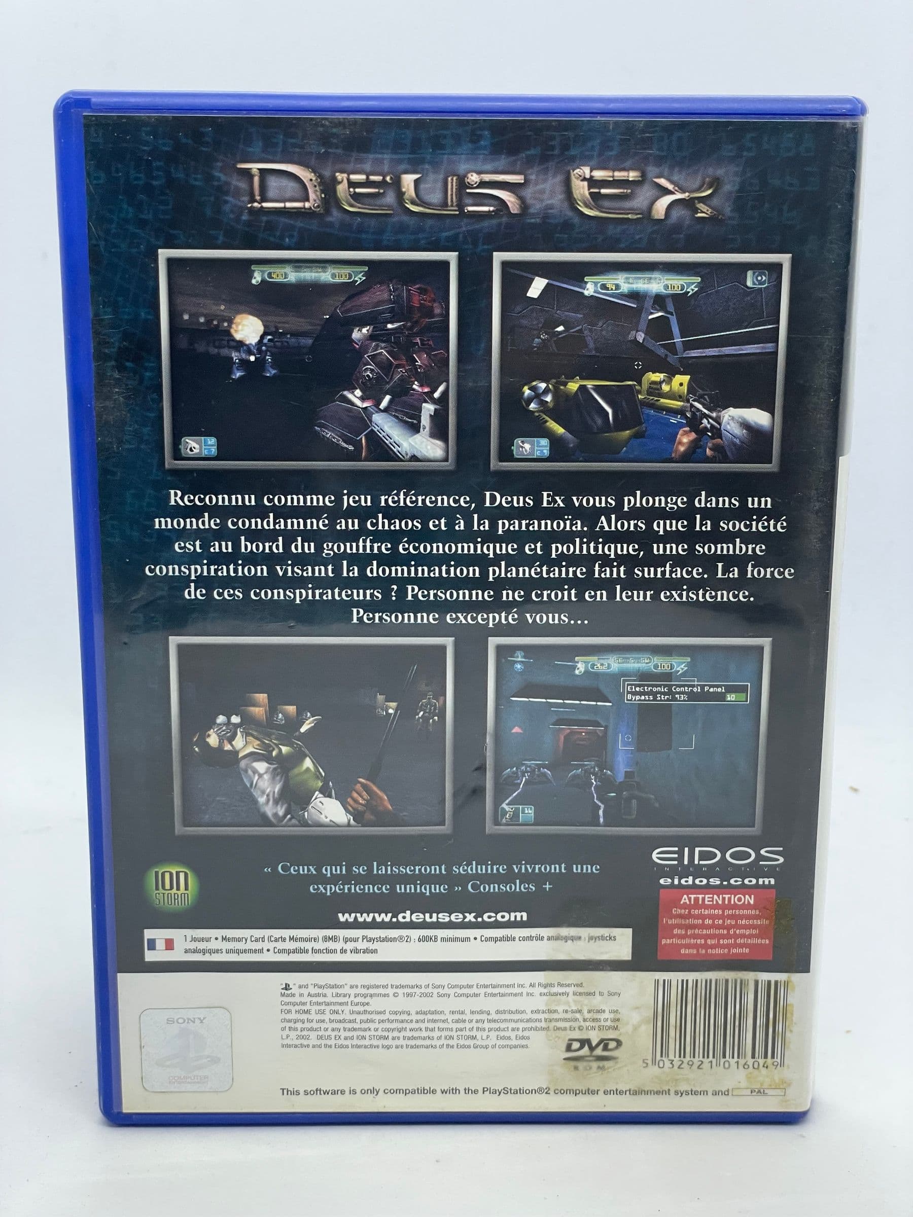 Deus Ex PS2 (FR)