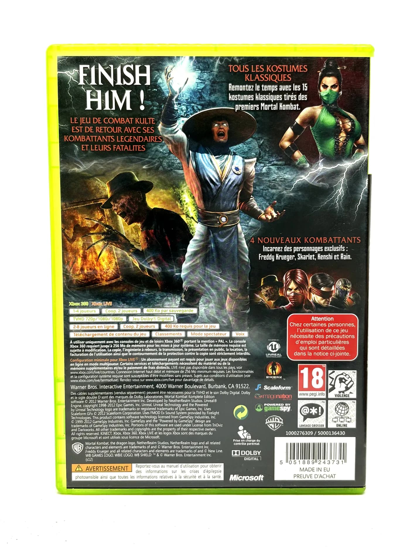 Mortal Kombat Komplete Edition Xbox 360