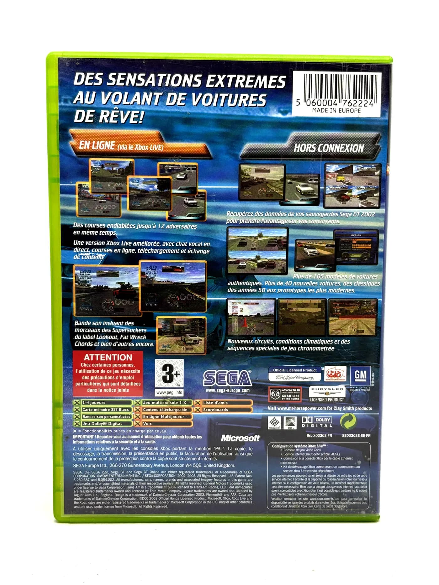 Sega GT Online Xbox