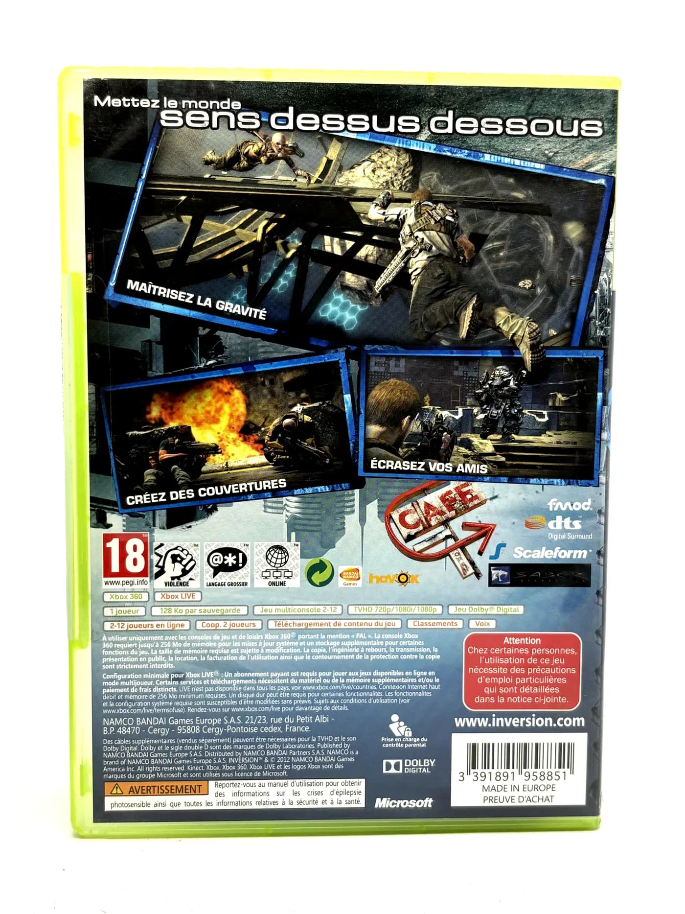 Inversion Xbox 360
