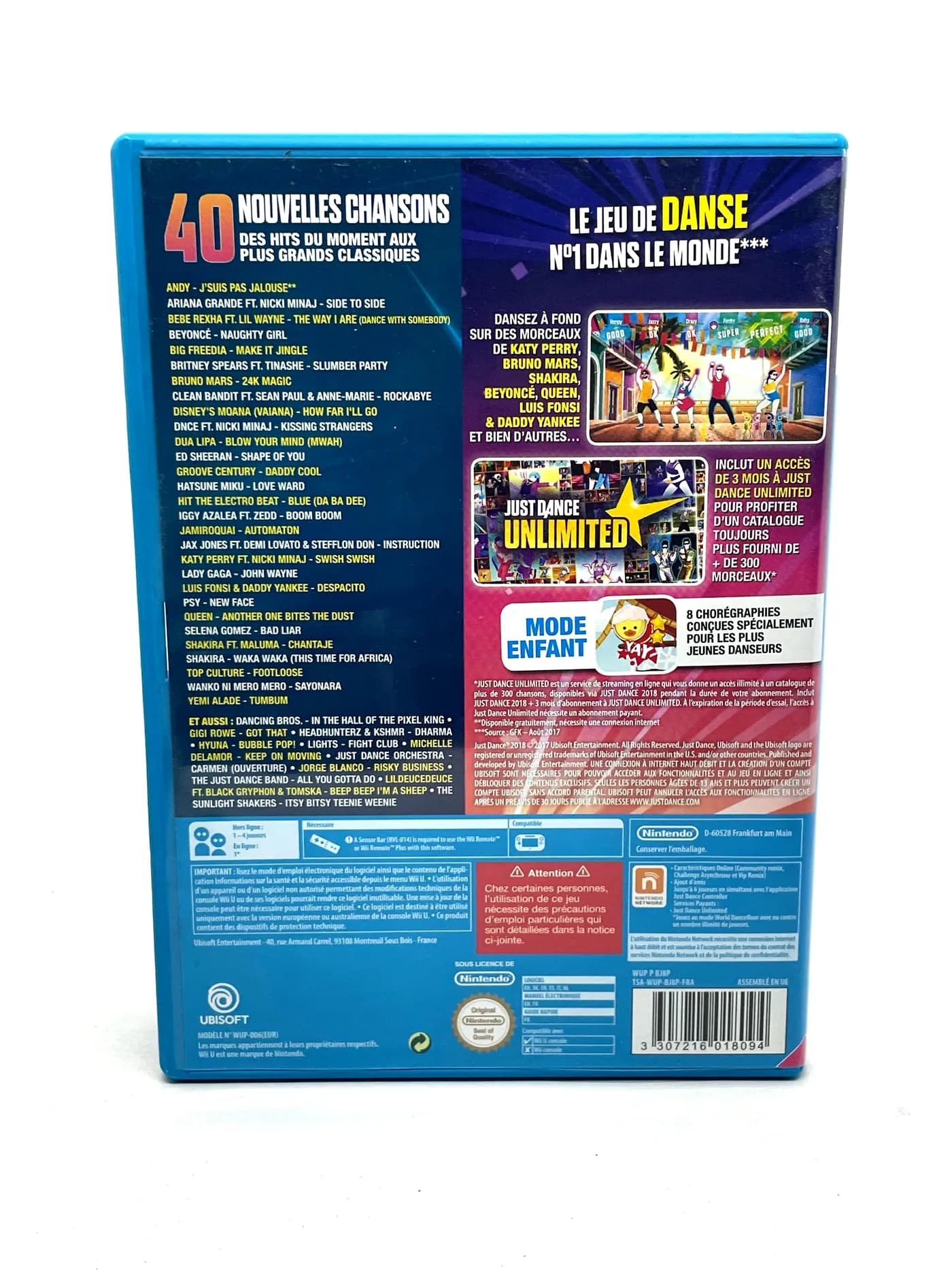 Just Dance 2018 Wii U