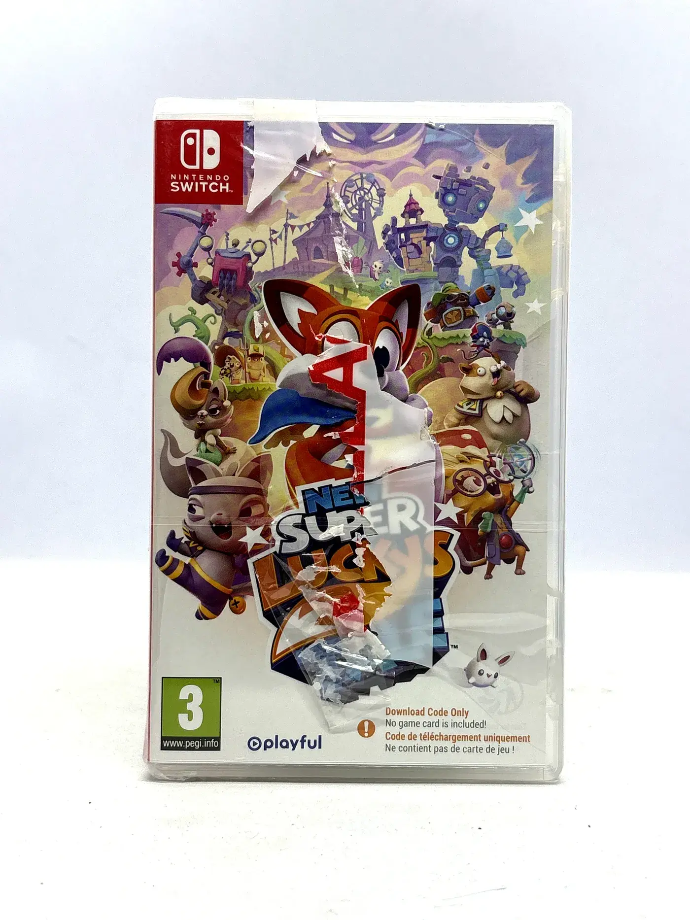 New Super Lucky's Tale Nintendo (Code in Foil)