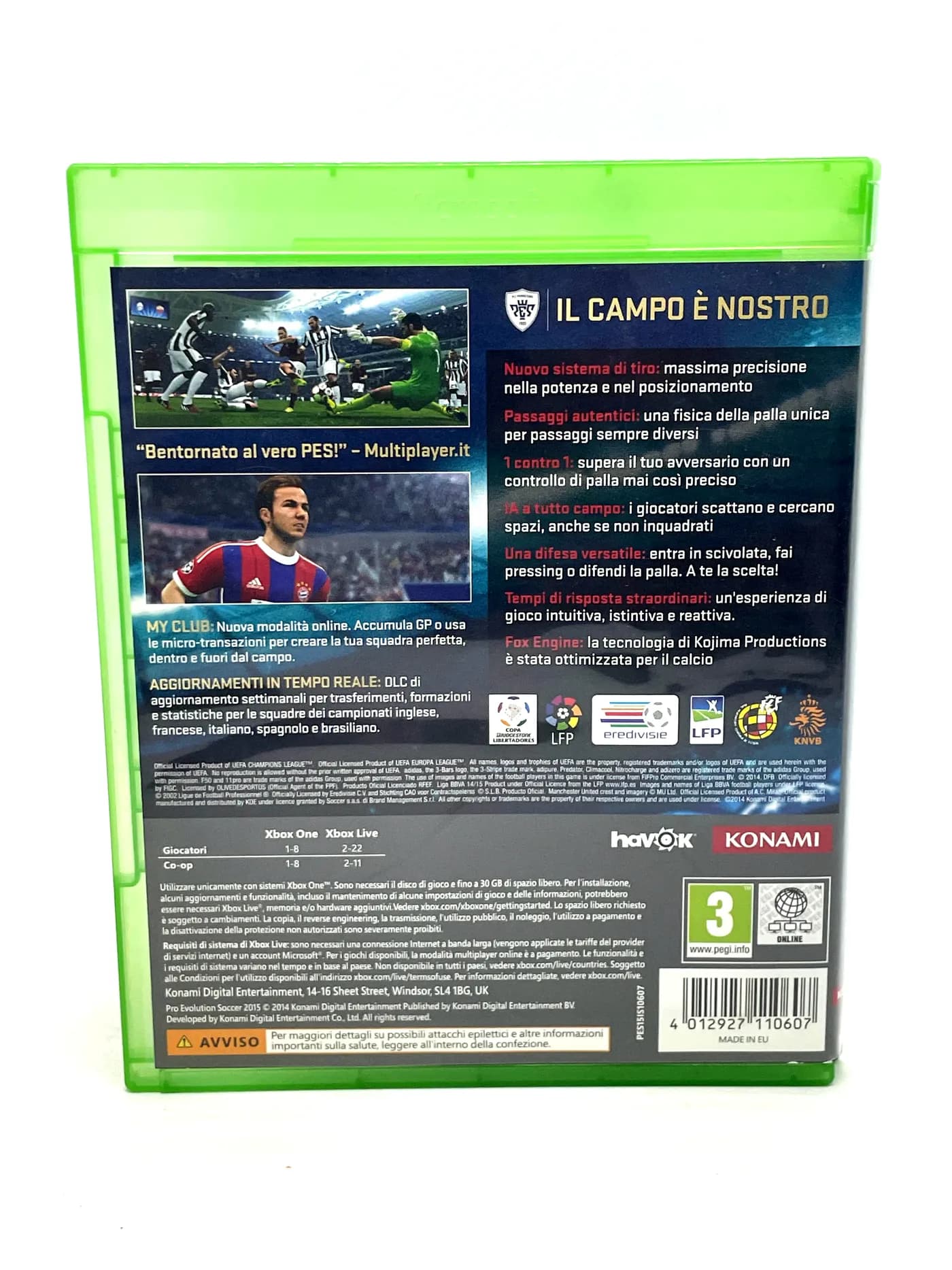 Pro Evolution Soccer 2015 Xbox One