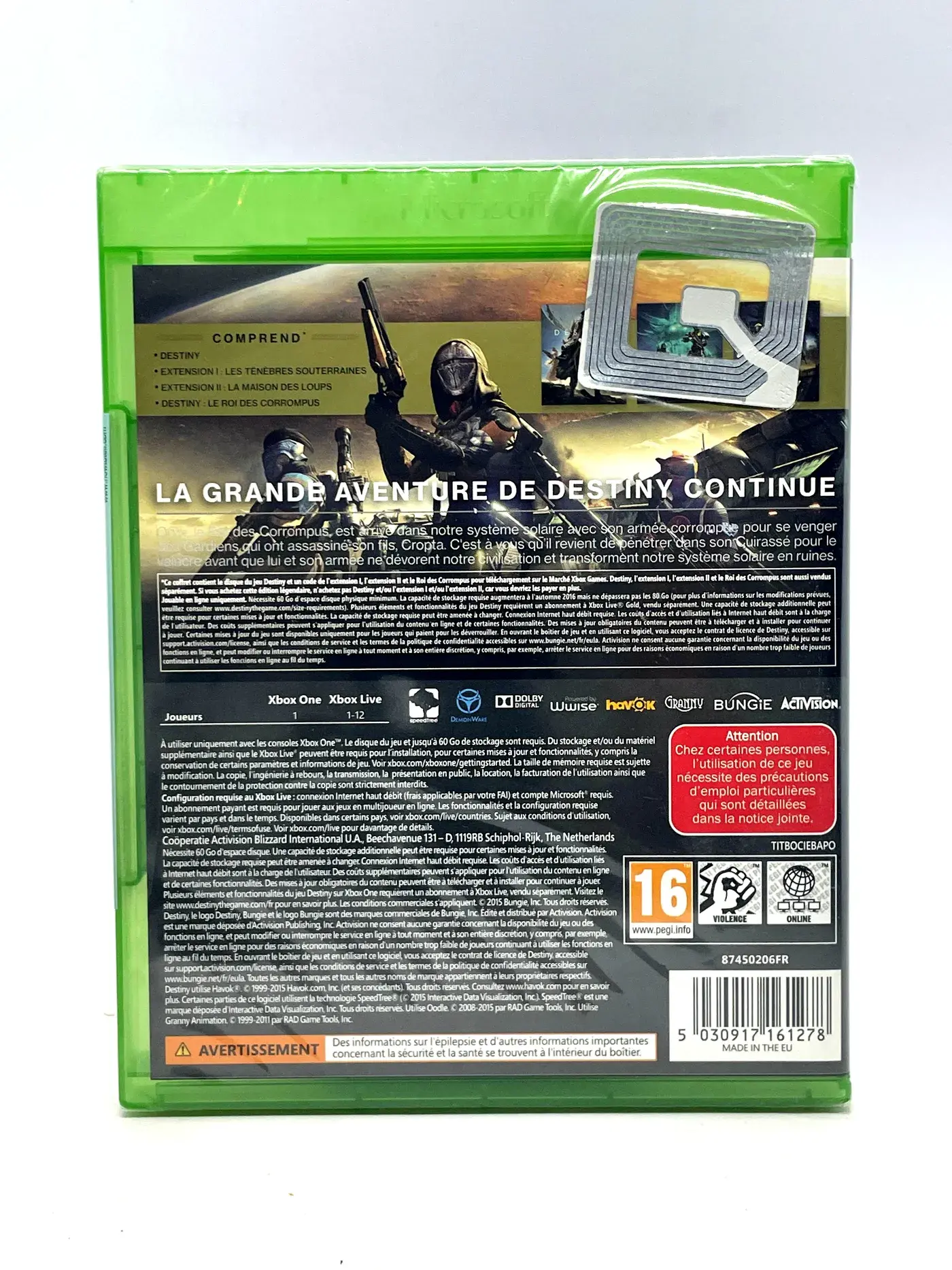 Destiny The Taken King Legendary Edition Xbox One (New & Sealed)
