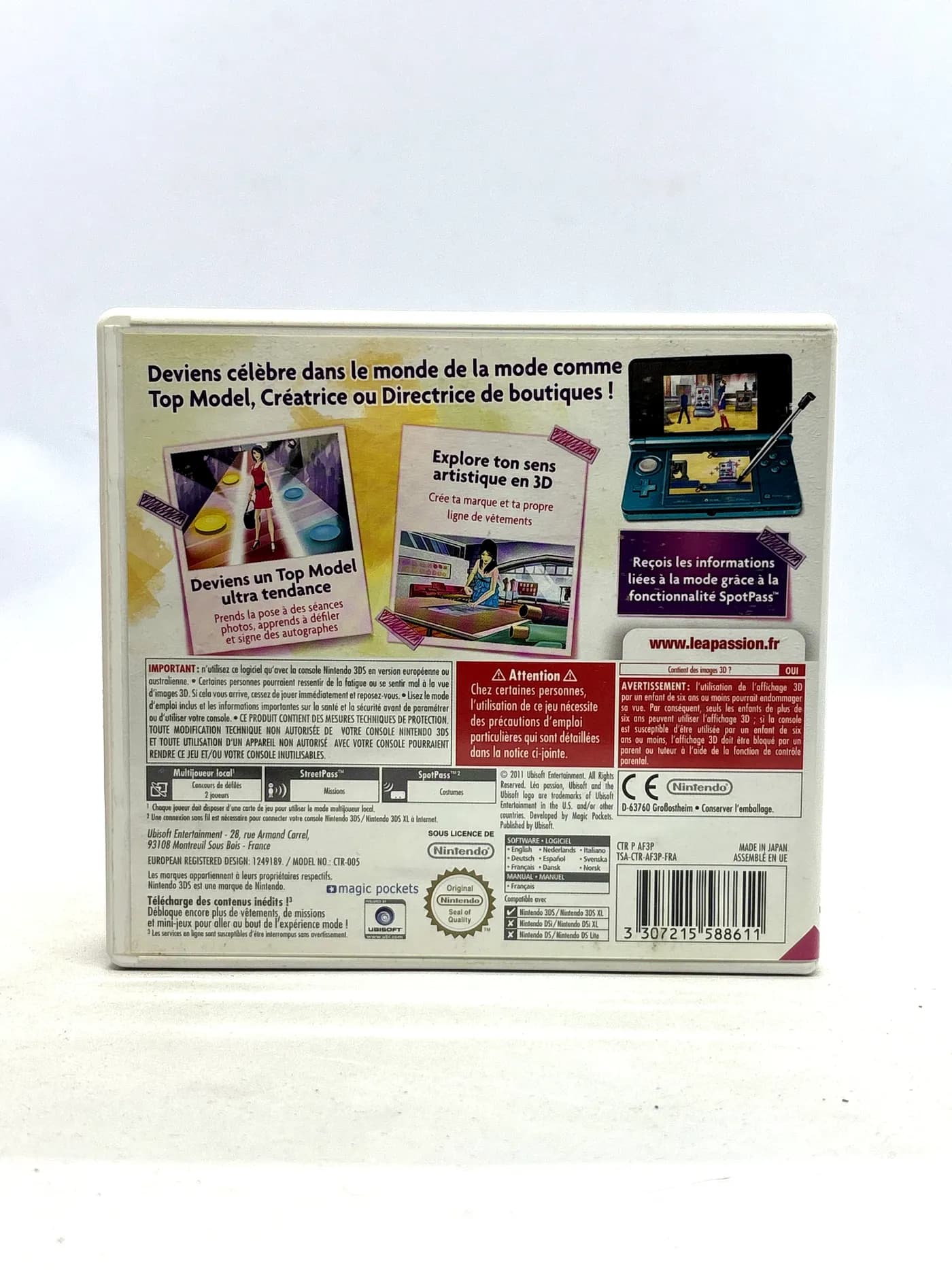 Imagine Fashion World 3D Nintendo 3DS