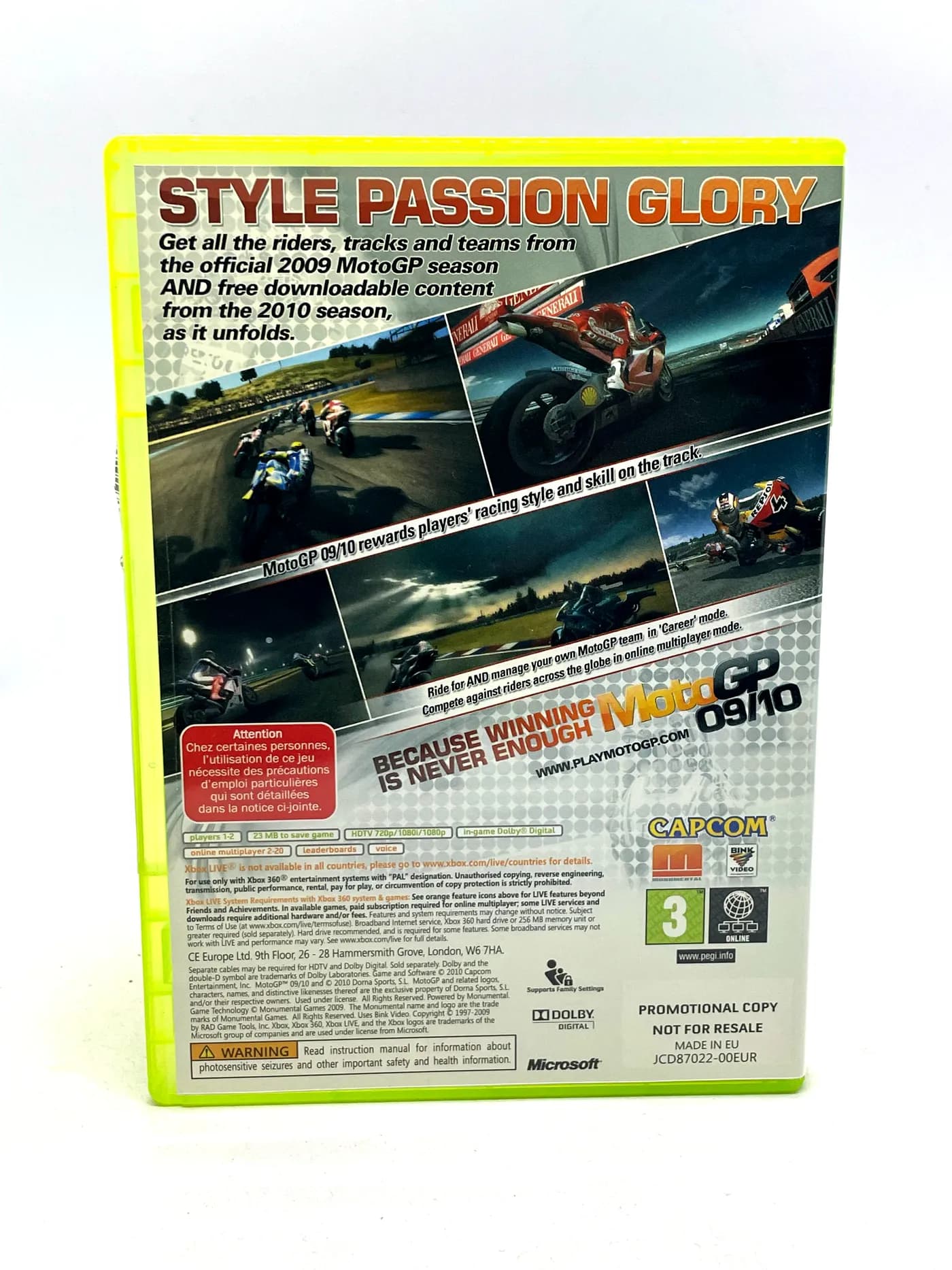 MotoGP 09/10 PROMO Xbox 360
