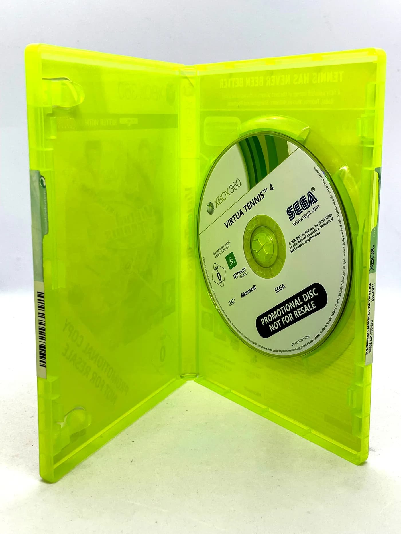 Virtua Tennis 4 PROMO Xbox 360