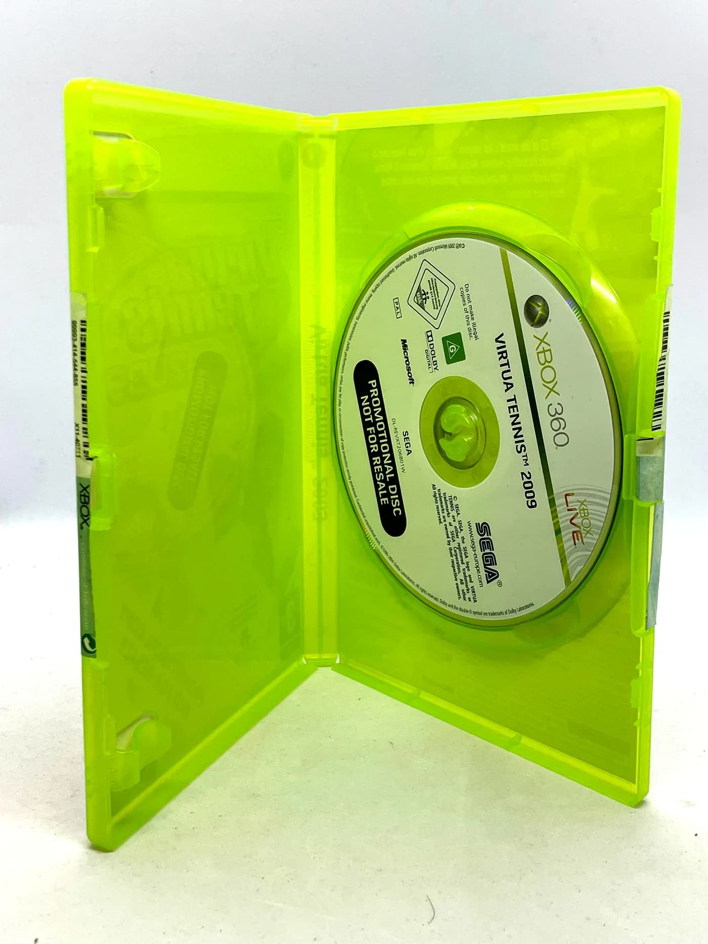 Virtua Tennis 2009 PROMO Xbox 360