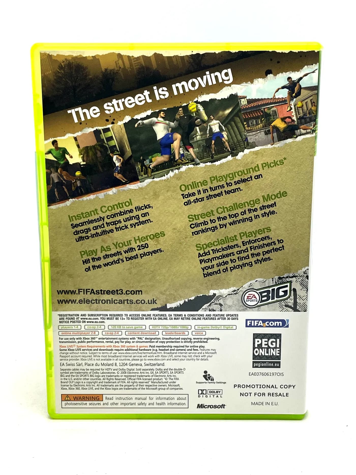 FIFA Street 3 PROMO Xbox 360