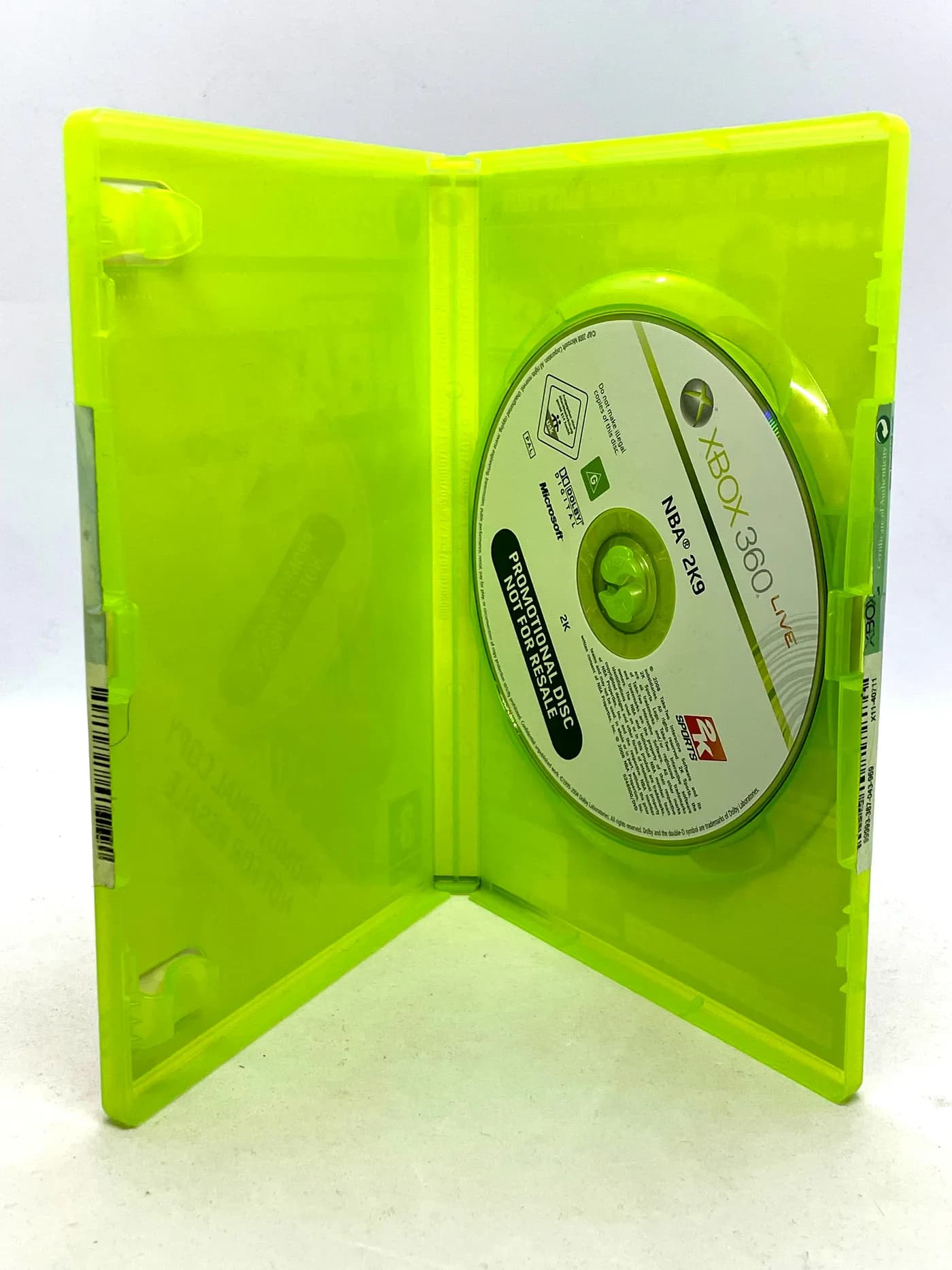 NBA 2K9 PROMO Xbox 360