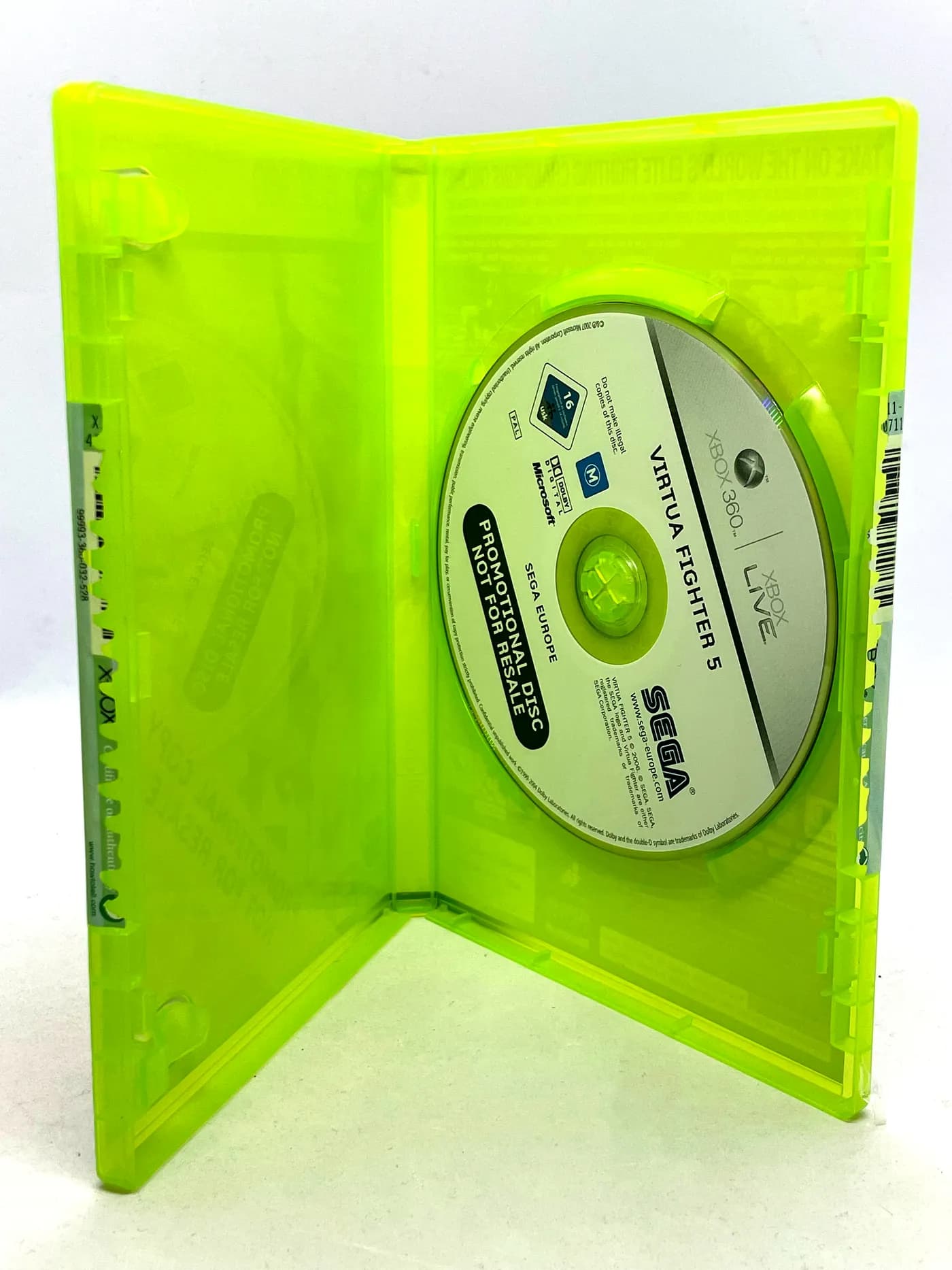 Virtua Fighter 5 PROMO Xbox 360