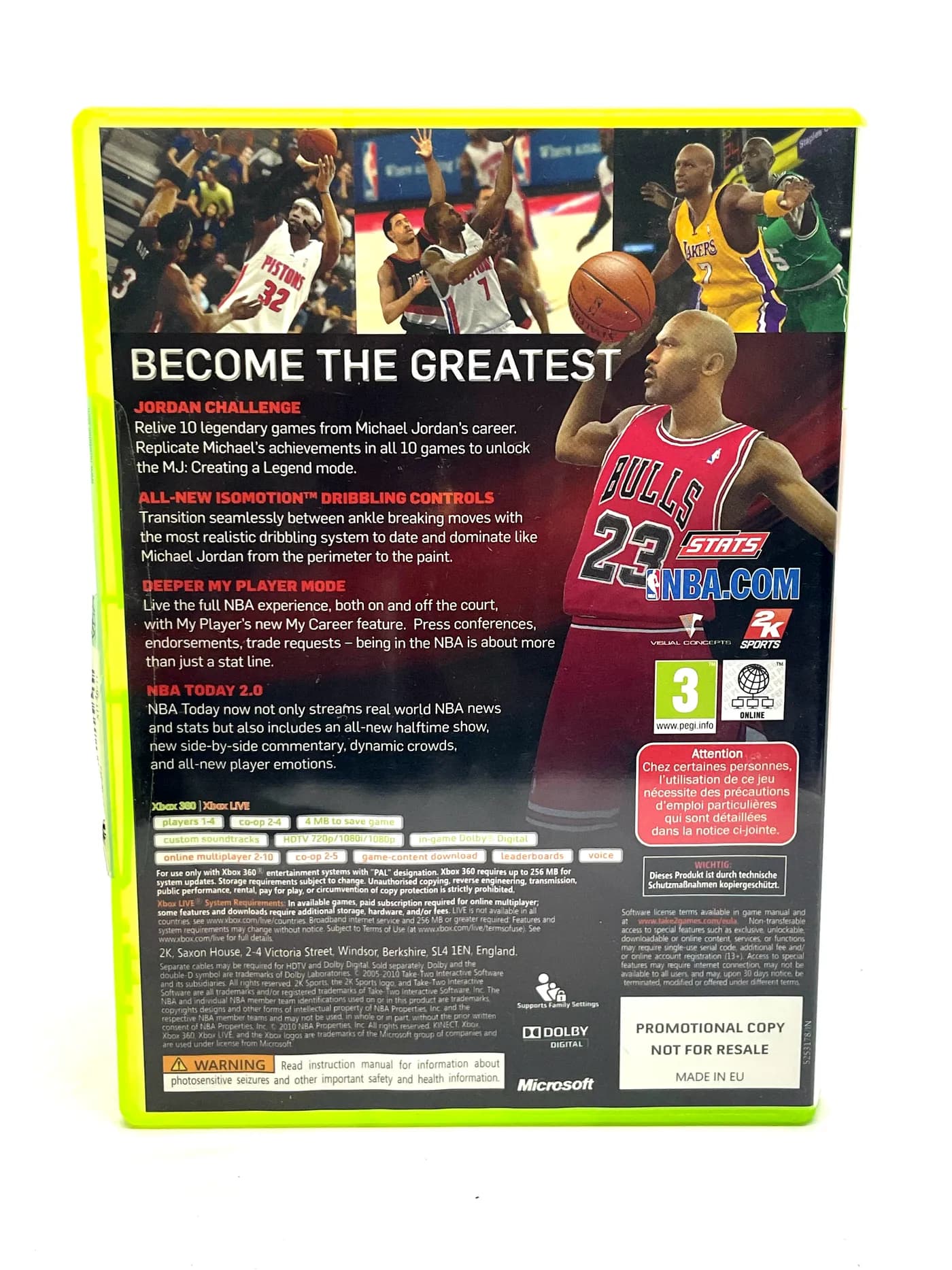 NBA 2K11 PROMO Xbox 360