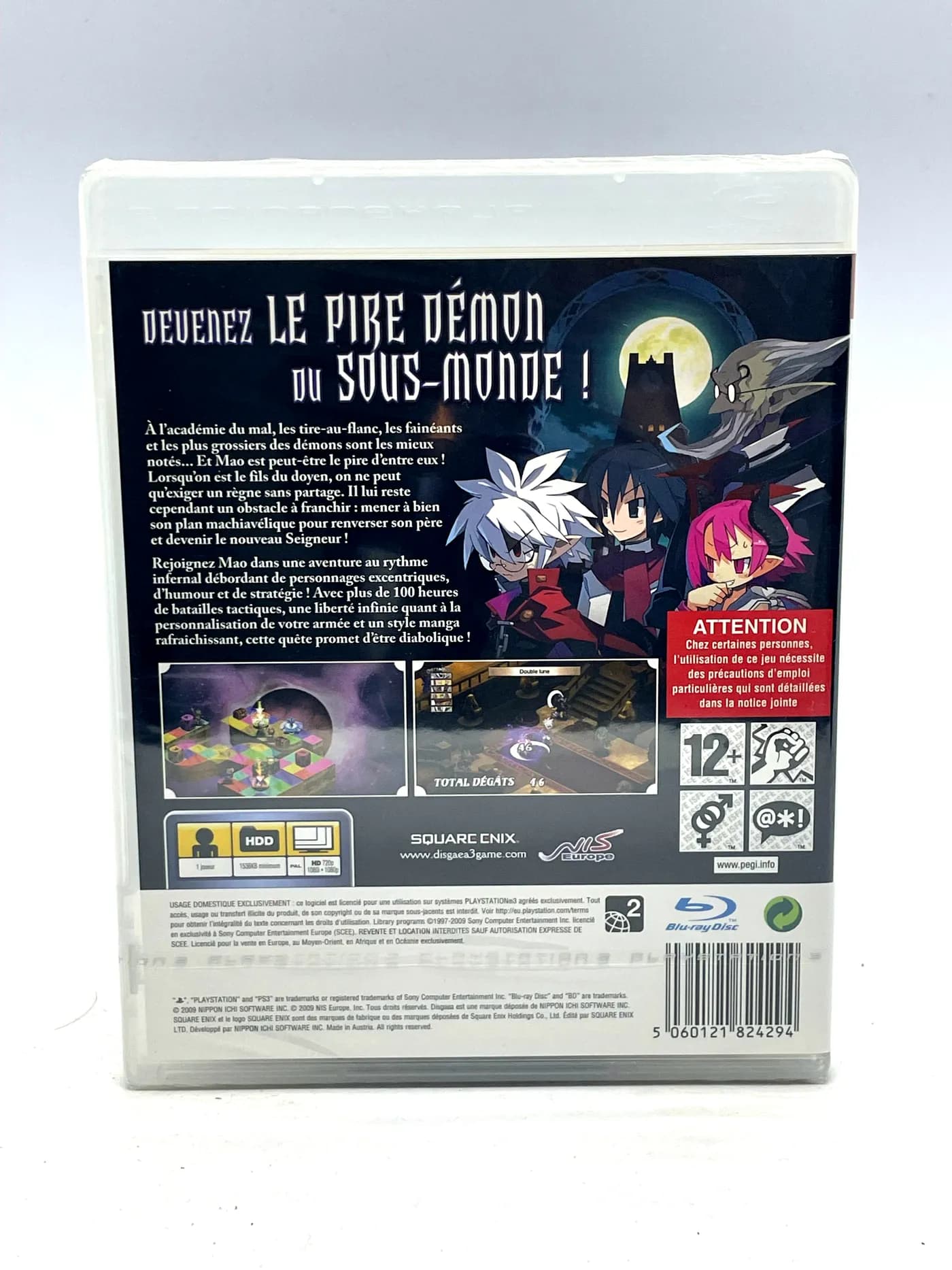 Disgaea 3 Absence of Justice PS3 (New & Sealed)