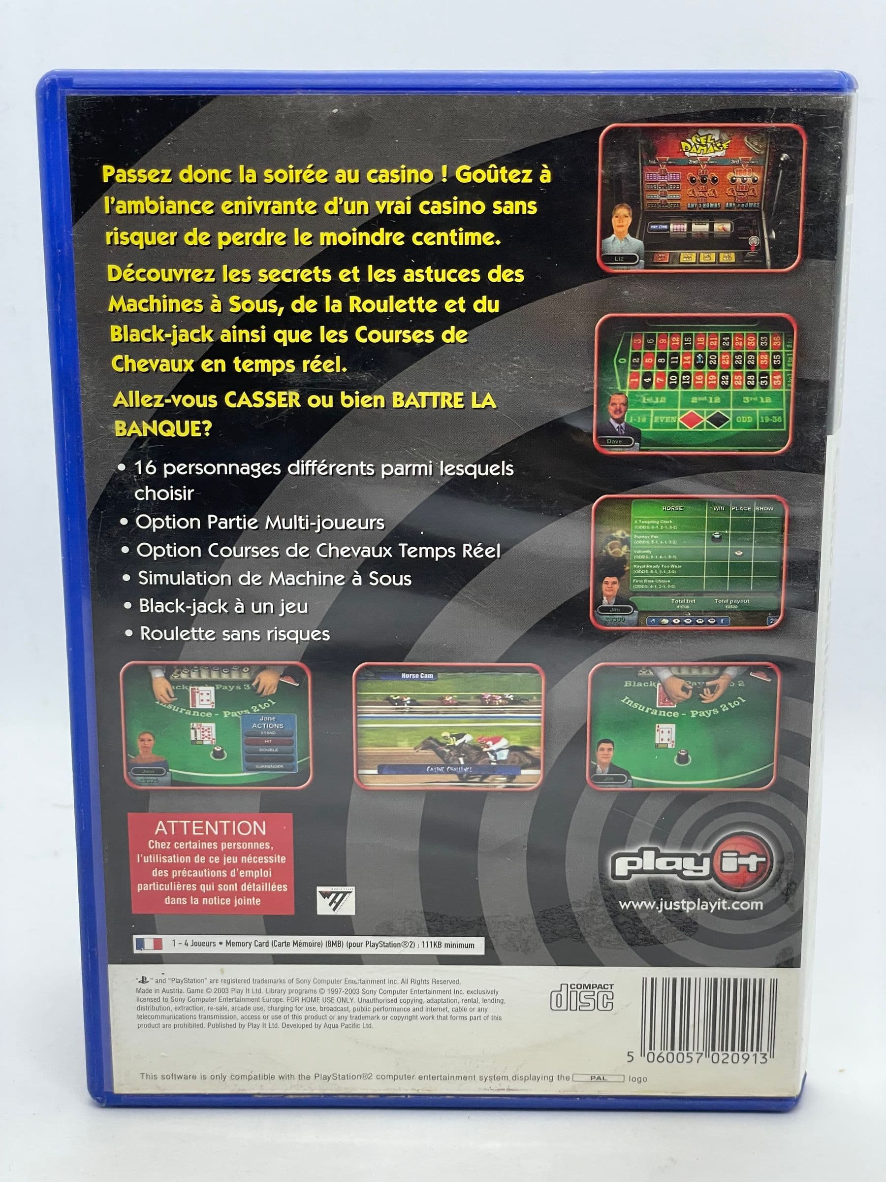 Casino Challenge PS2