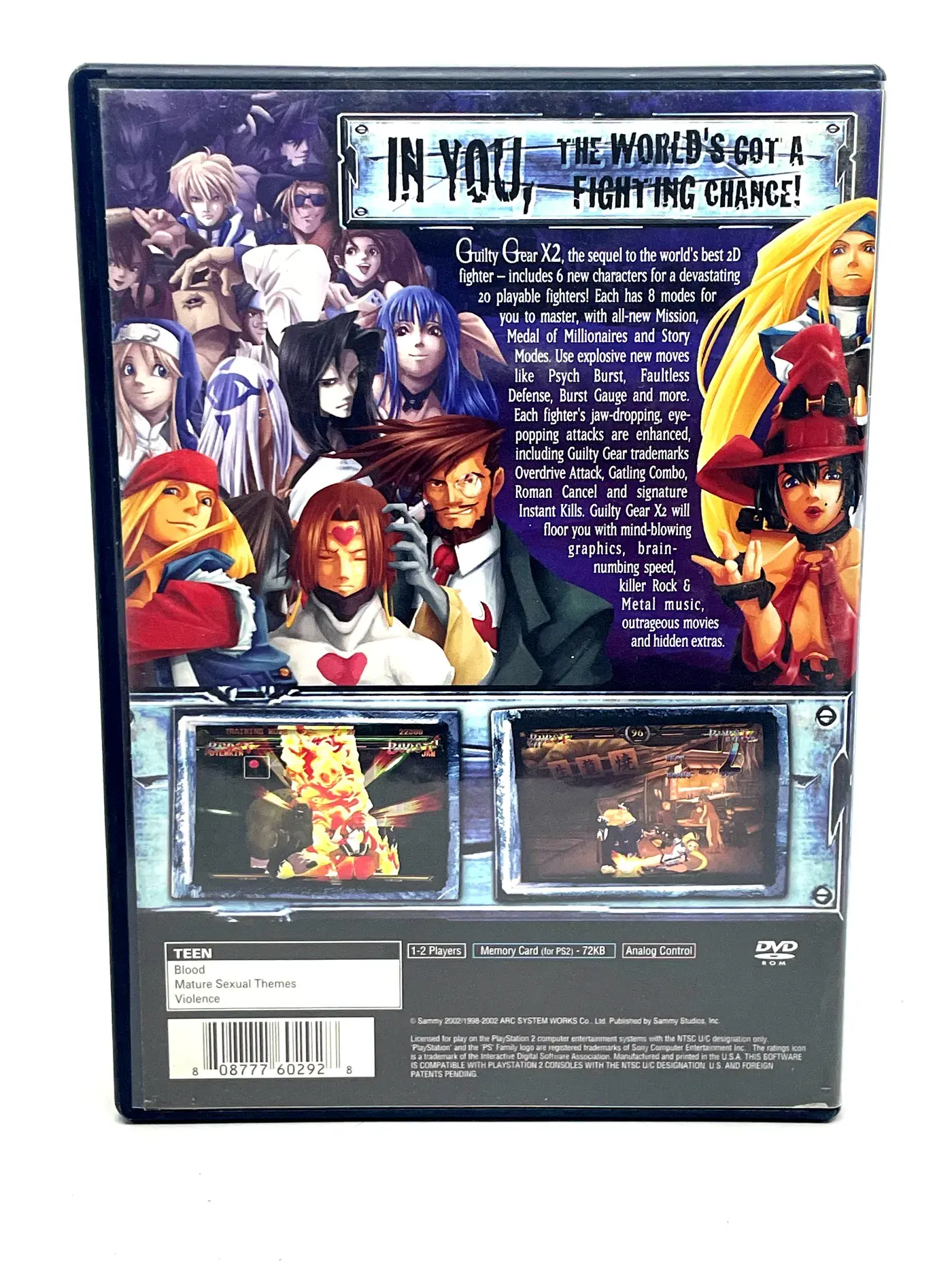Guilty Gear X2 NTSC-U PS2