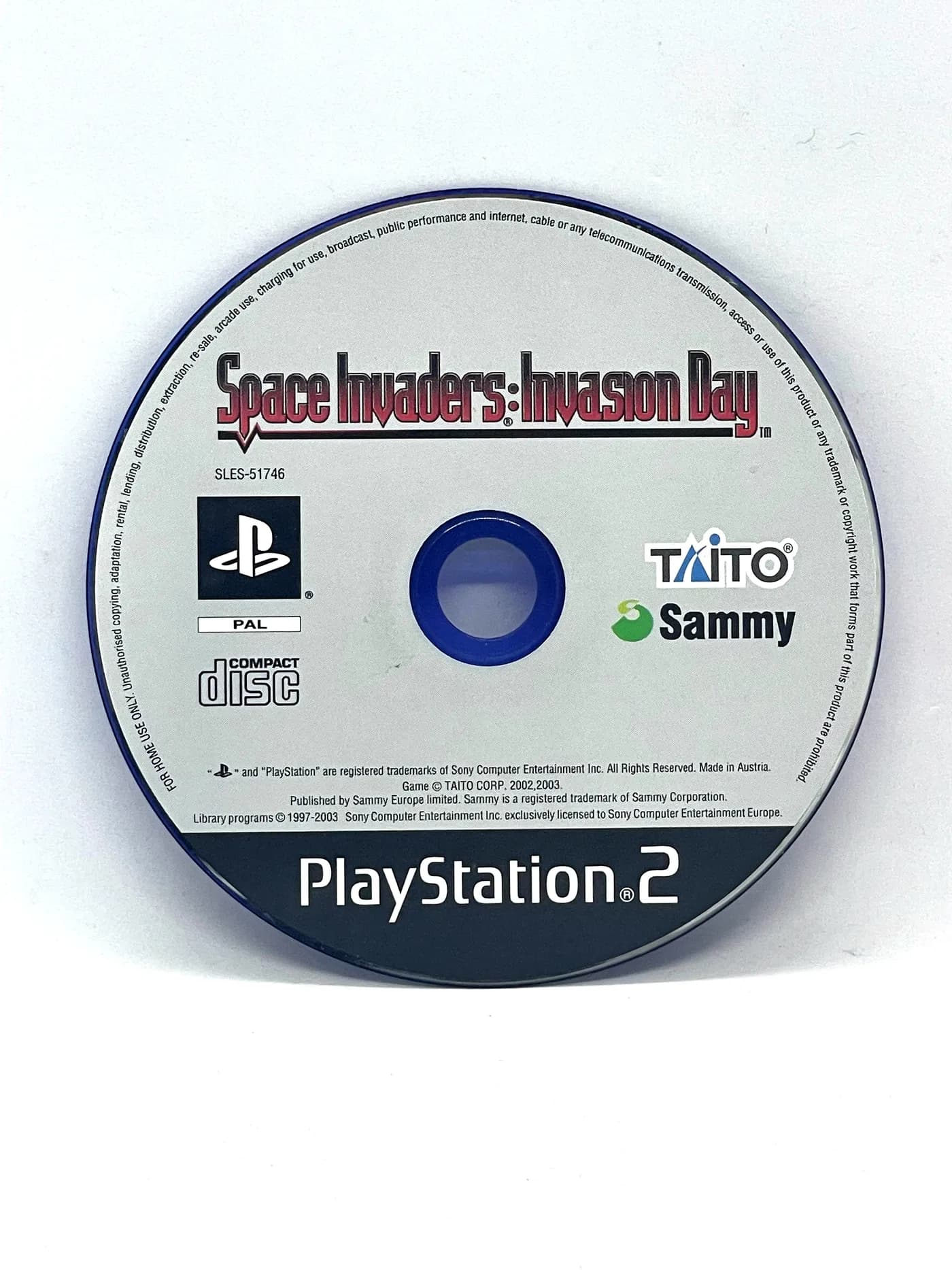Space Invaders Invasion Day PS2 (game only)