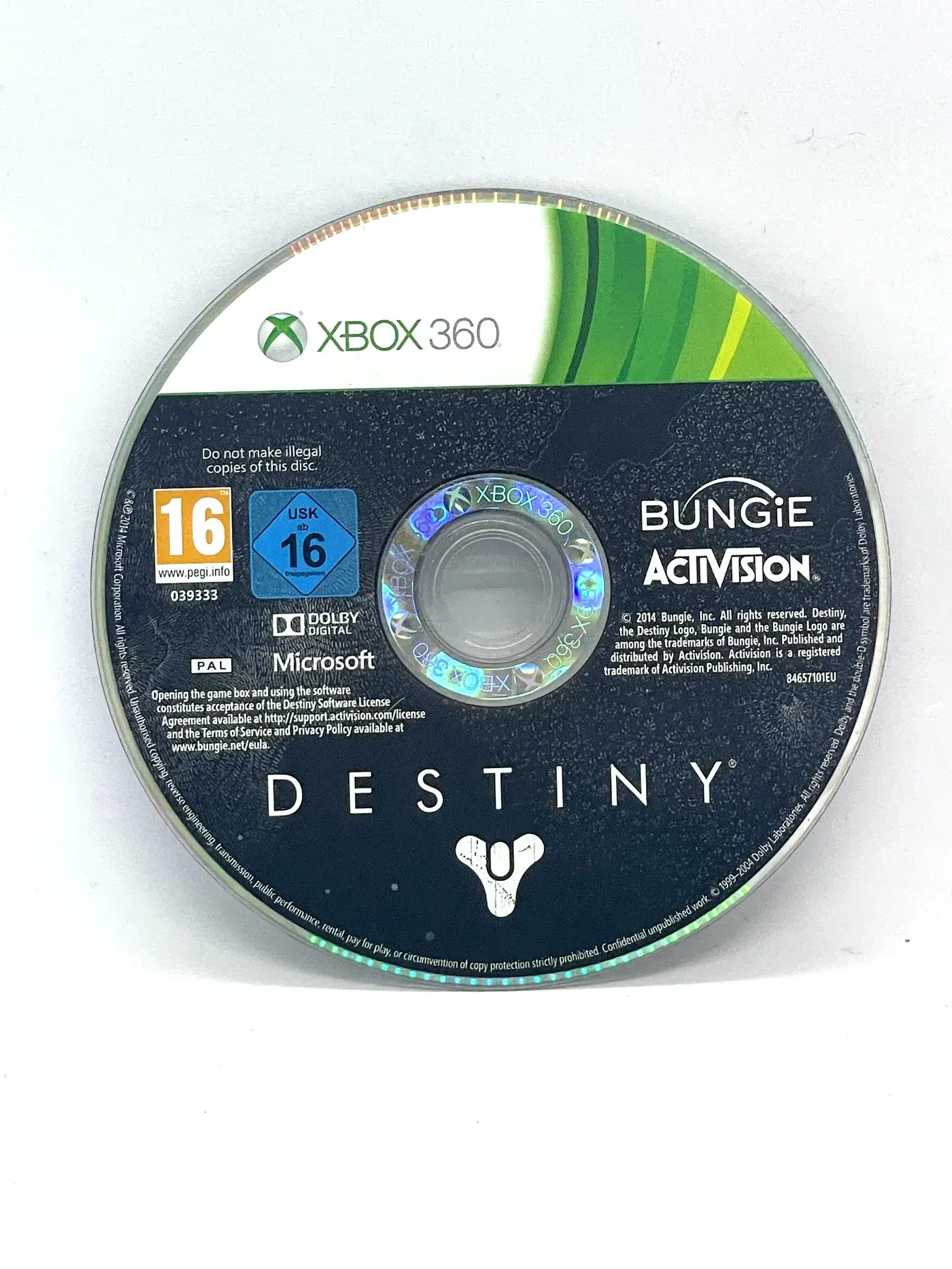 Destiny Xbox 360 (game only)