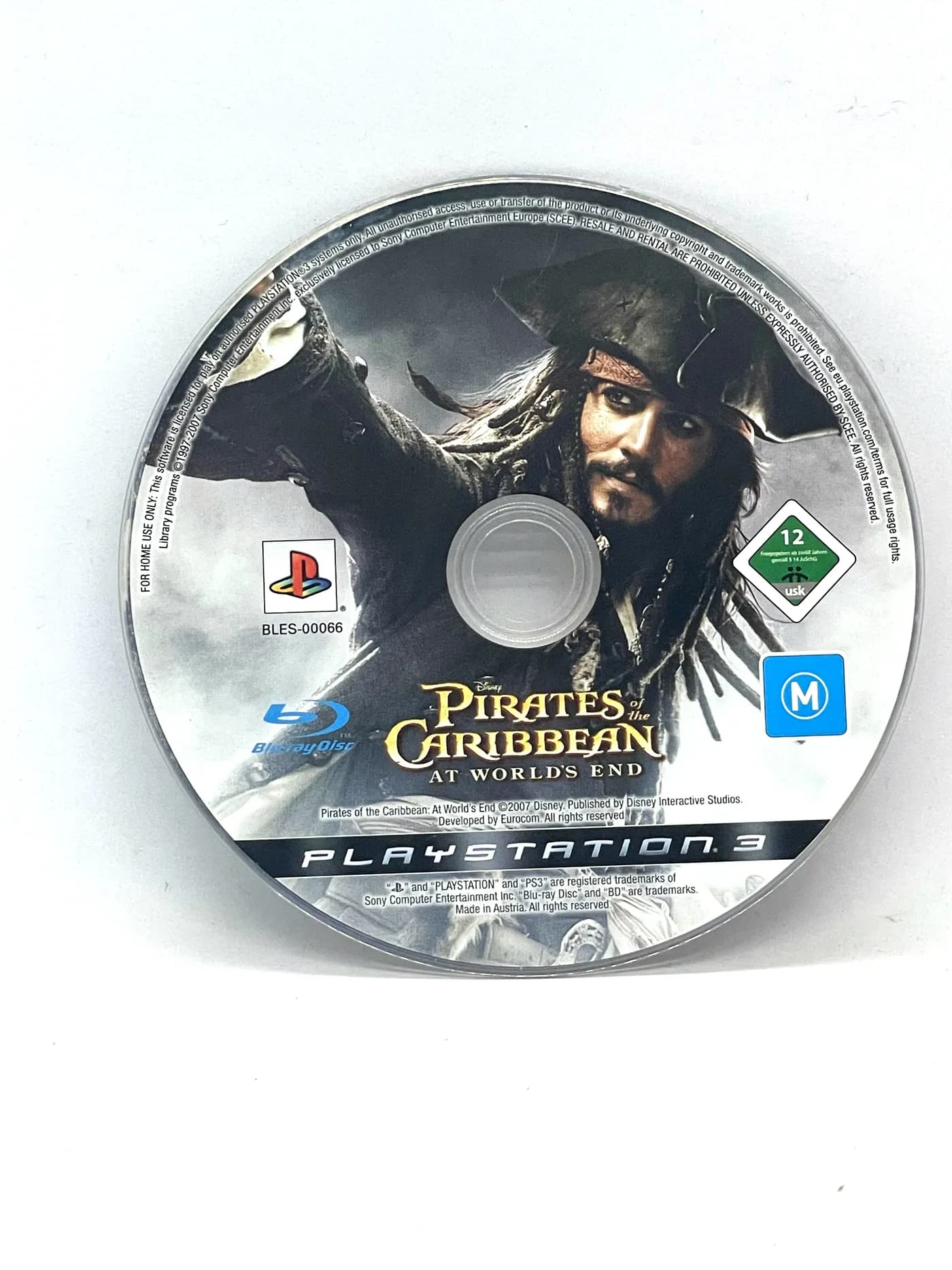 Pirates of the Caribbean At World's End PS3 (game only)