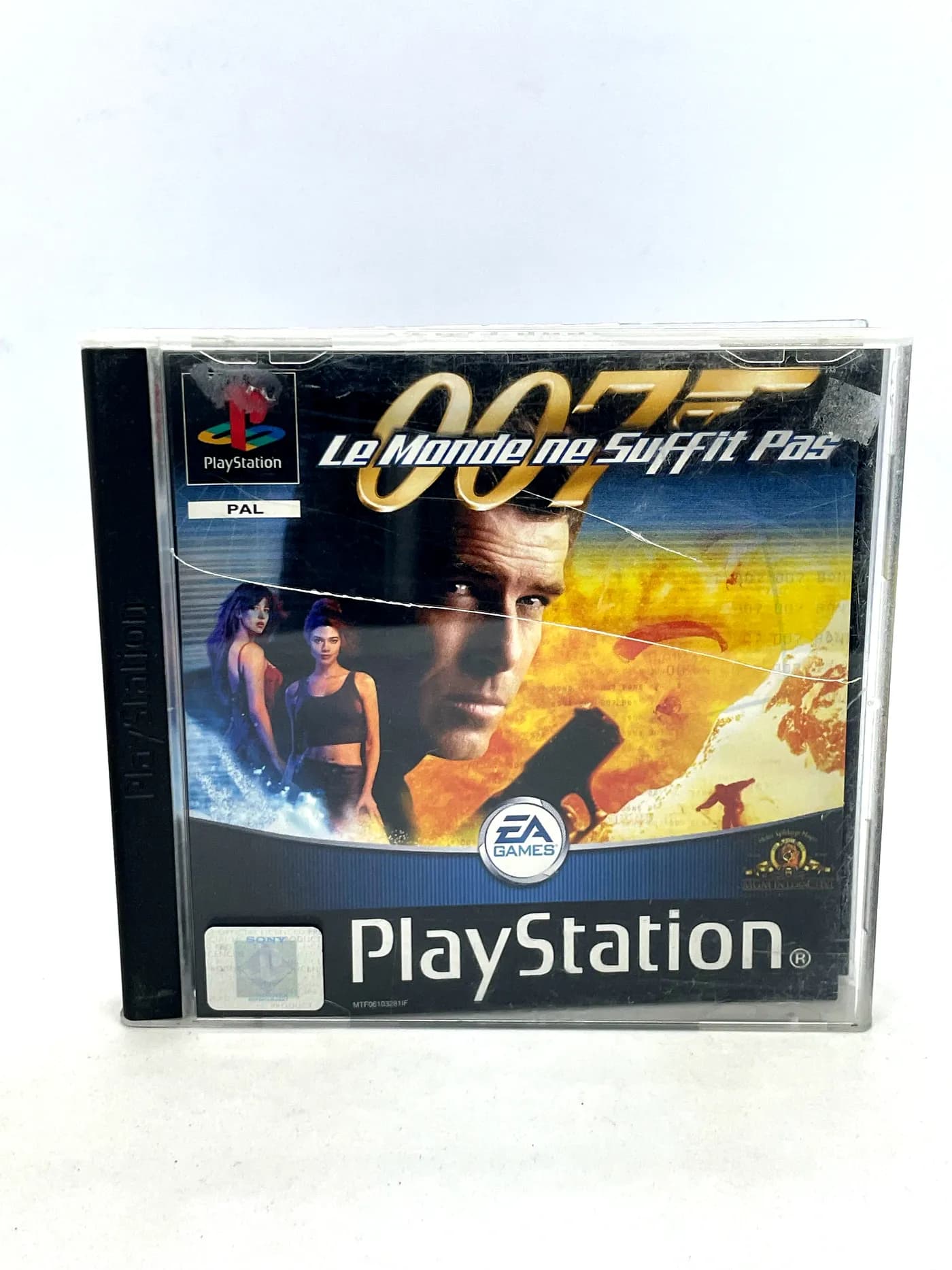 007 The World is Not Enough PS1 PSX (FR)